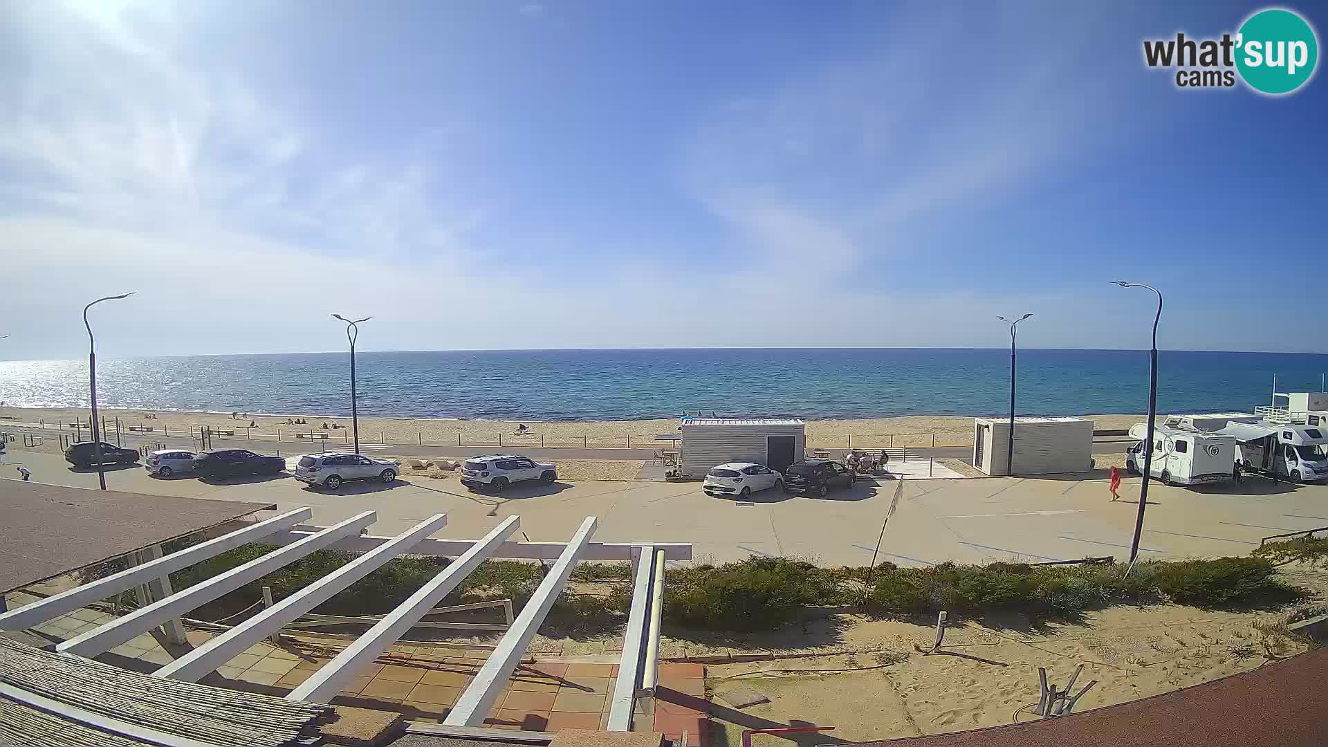 UŽIVO Webcam plaža Badesi Li Junchi – turizam na Sardiniji Italija