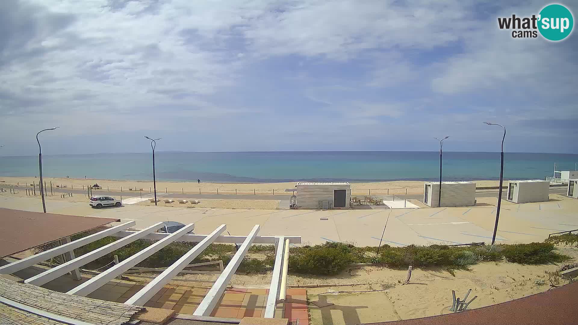 LIVE Webcam spiaggia Badesi Li Junchi – Sardegna turismo Italia
