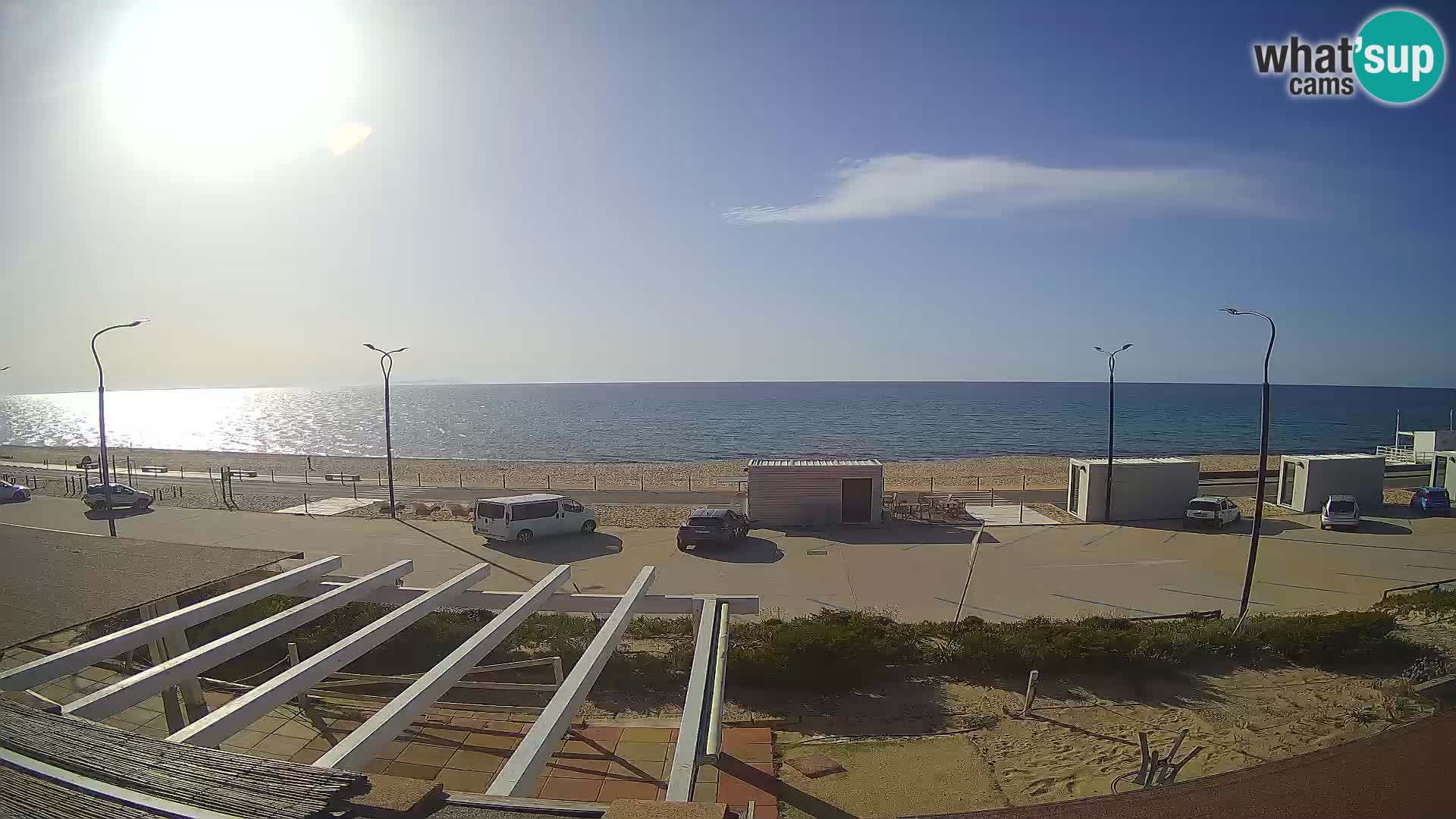 LIVE Webcam spiaggia Badesi Li Junchi – Sardegna turismo Italia