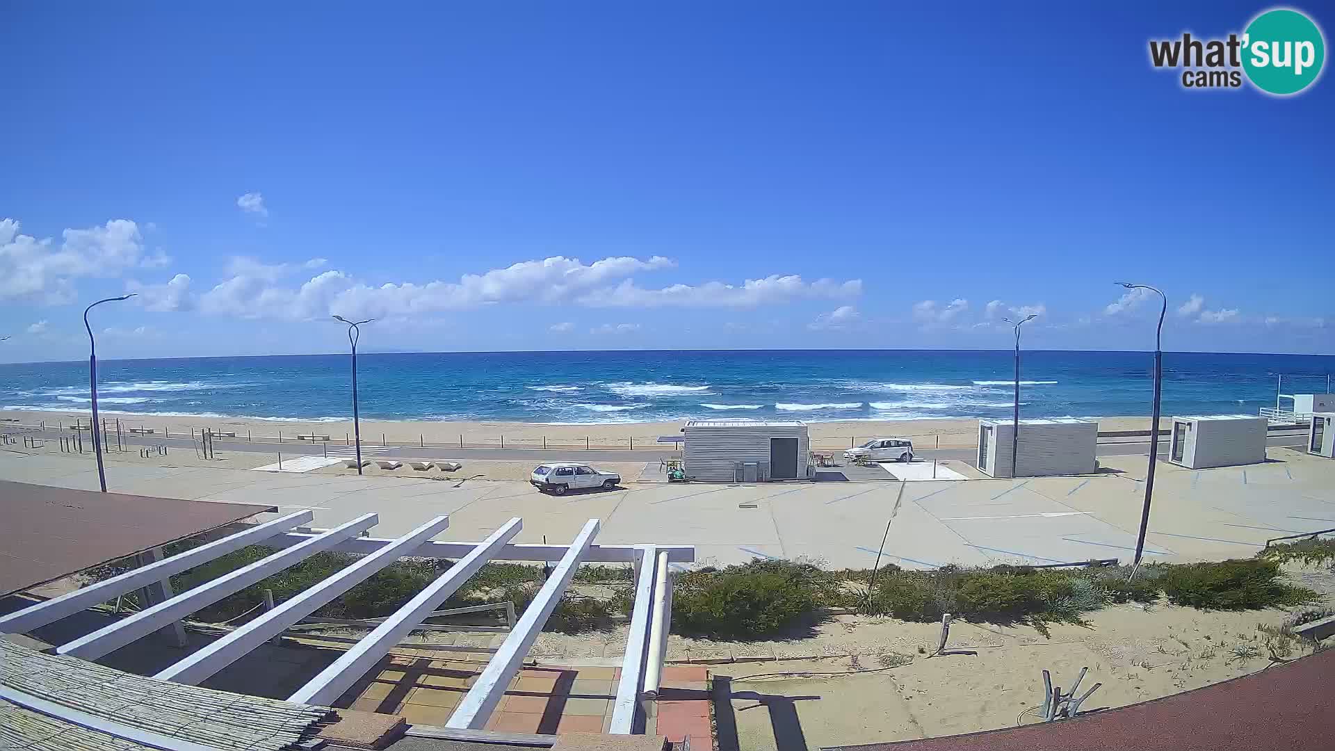 LIVE Webcam Badesi beach Li Junchi – Sardinia tourism Italy