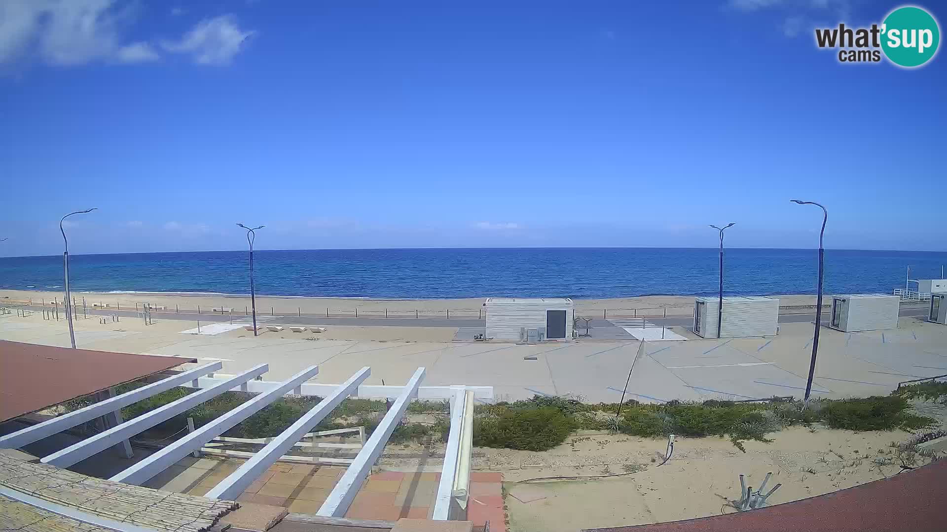 LIVE Webcam spiaggia Badesi Li Junchi – Sardegna turismo Italia
