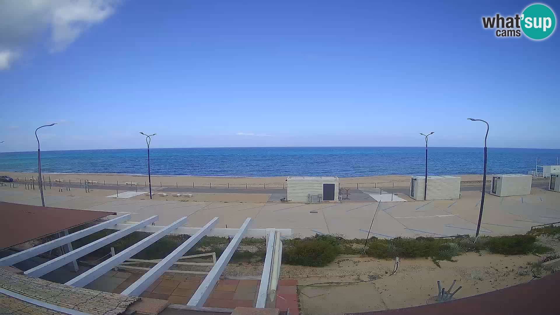 LIVE Webcam Badesi beach Li Junchi – Sardinia tourism Italy