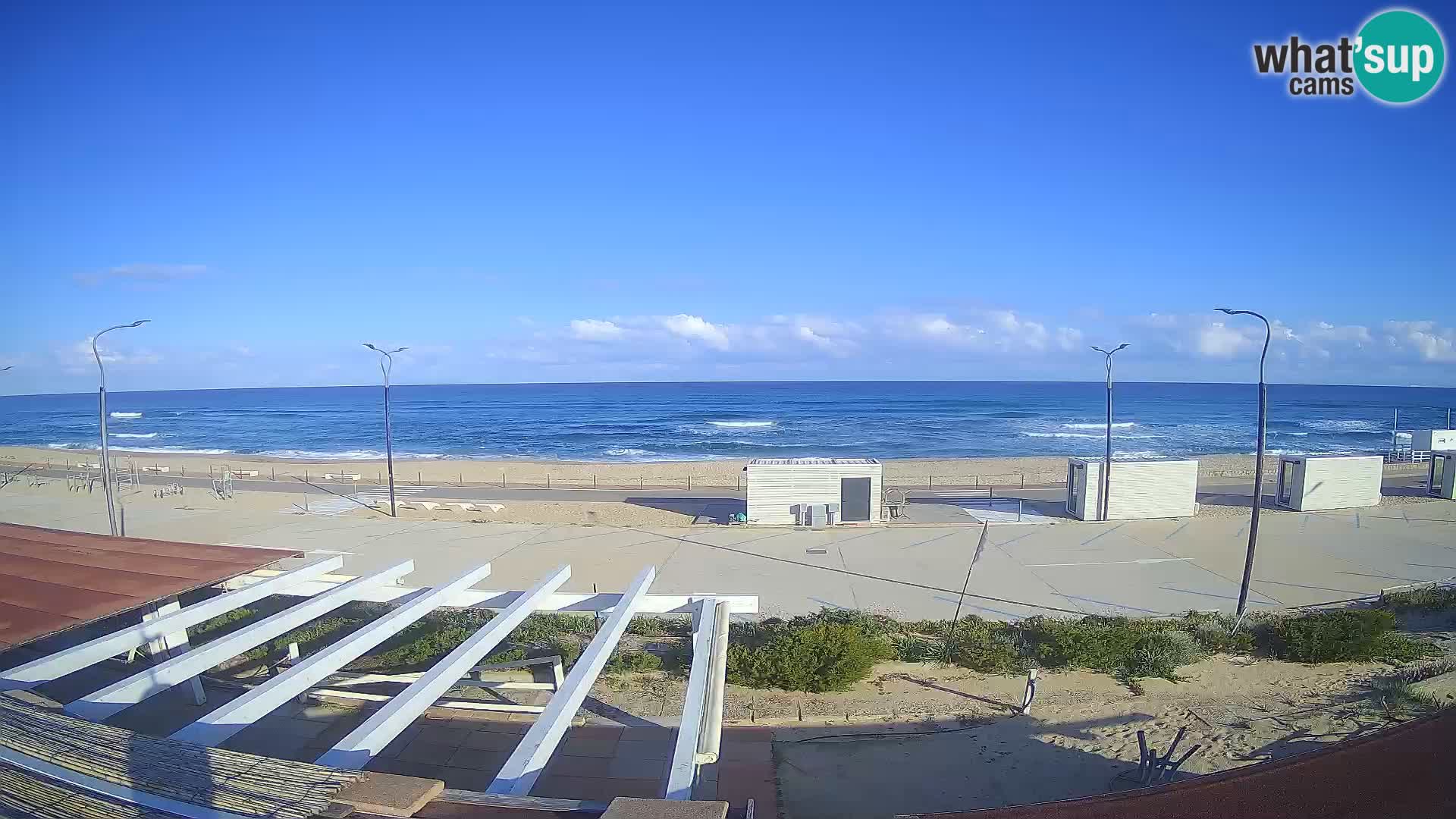 LIVE Webcam Strand Badesi Li Junchi – Sardinien Tourismus Italien