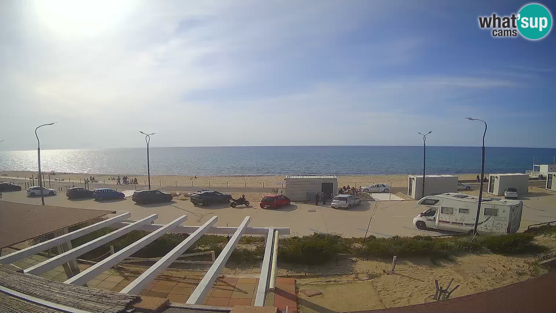 LIVE Webcam Strand Badesi Li Junchi – Sardinien Tourismus Italien