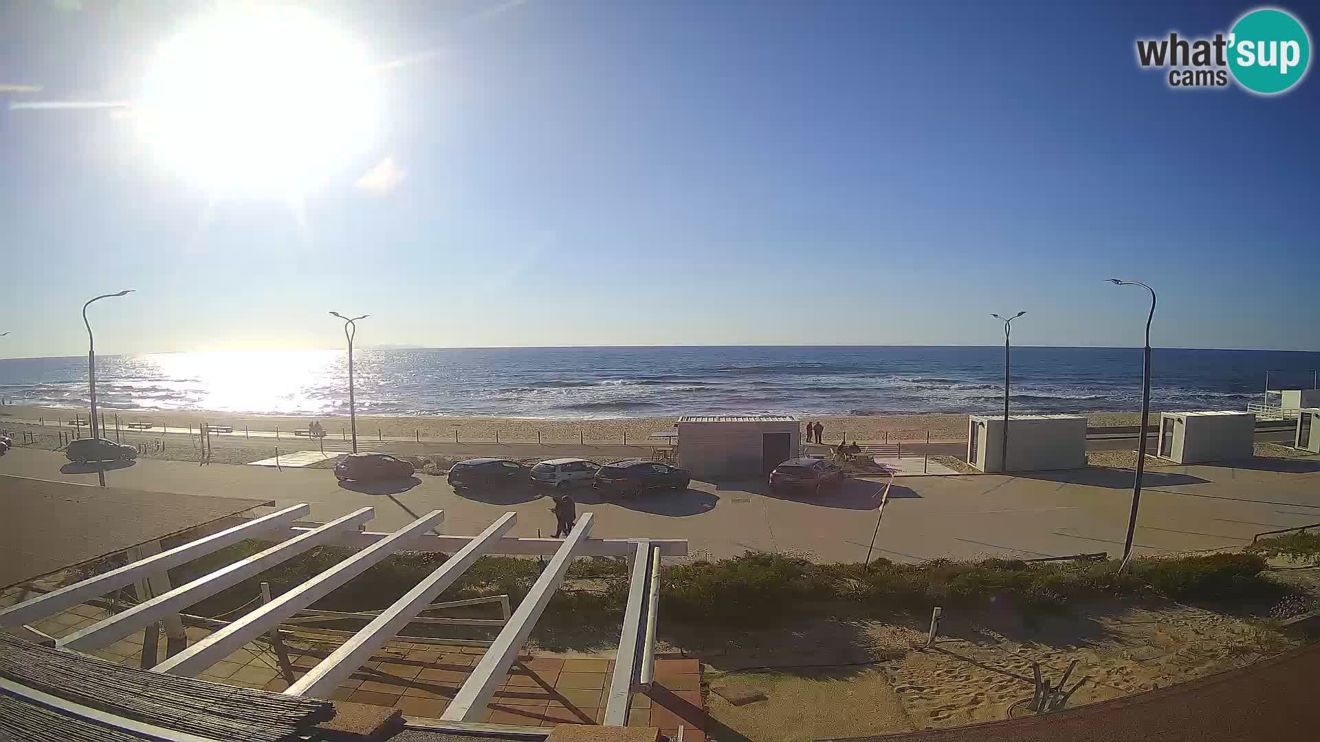 LIVE Webcam Badesi beach Li Junchi – Sardinia tourism Italy