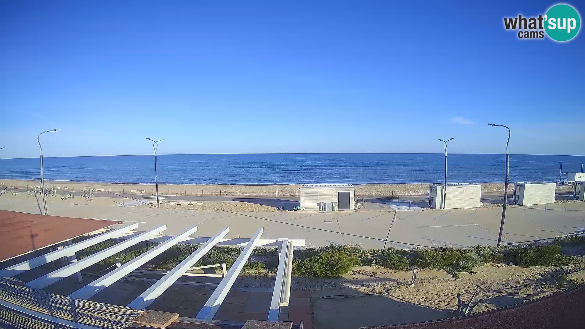 LIVE Webcam spiaggia Badesi Li Junchi – Sardegna turismo Italia