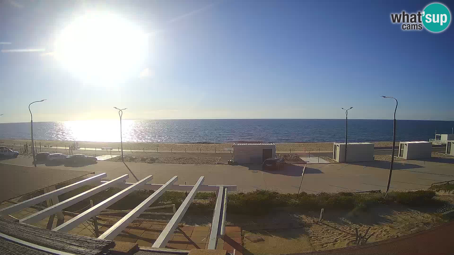 LIVE Webcam Badesi beach Li Junchi – Sardinia tourism Italy
