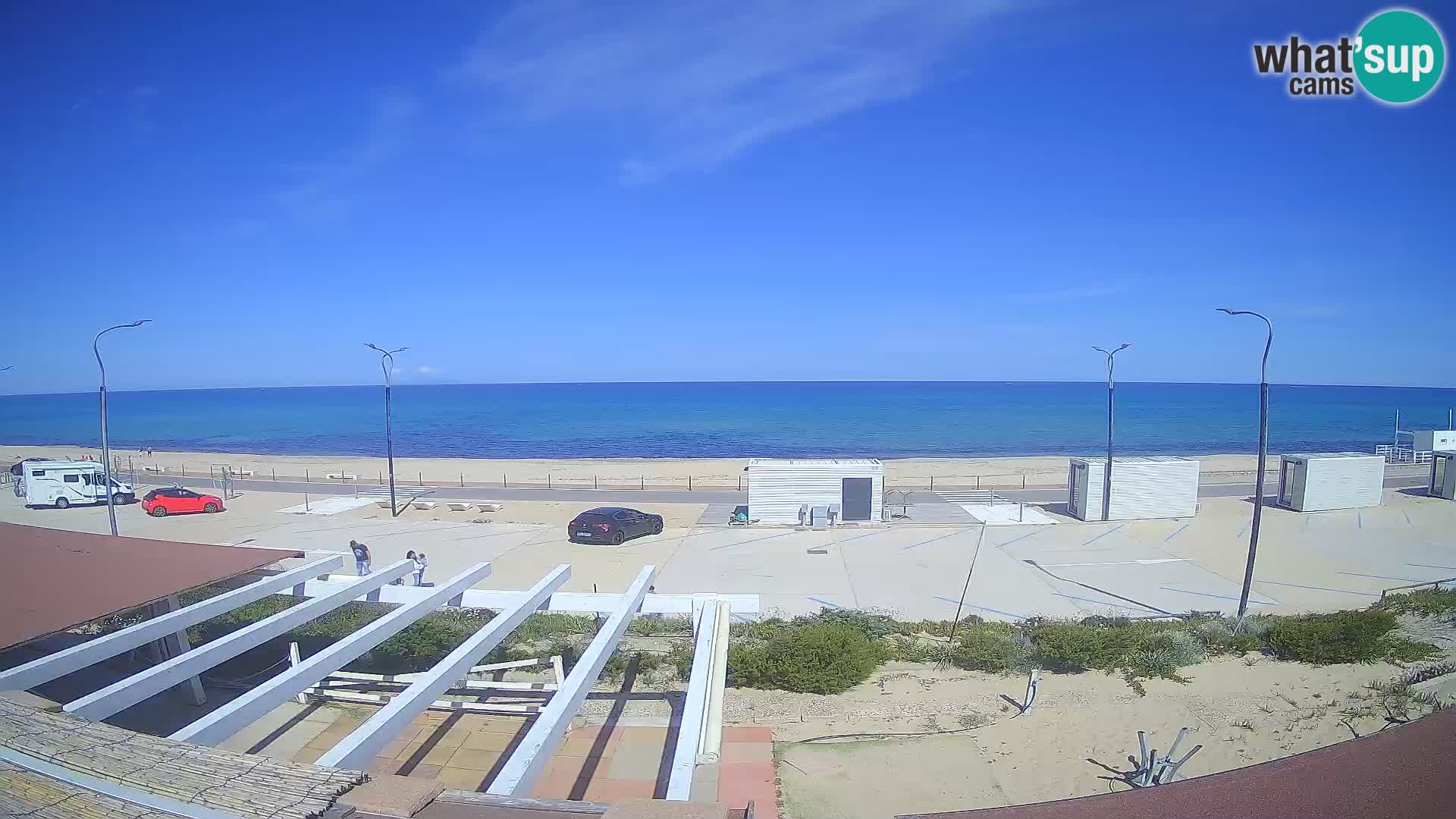 LIVE Webcam Badesi beach Li Junchi – Sardinia tourism Italy