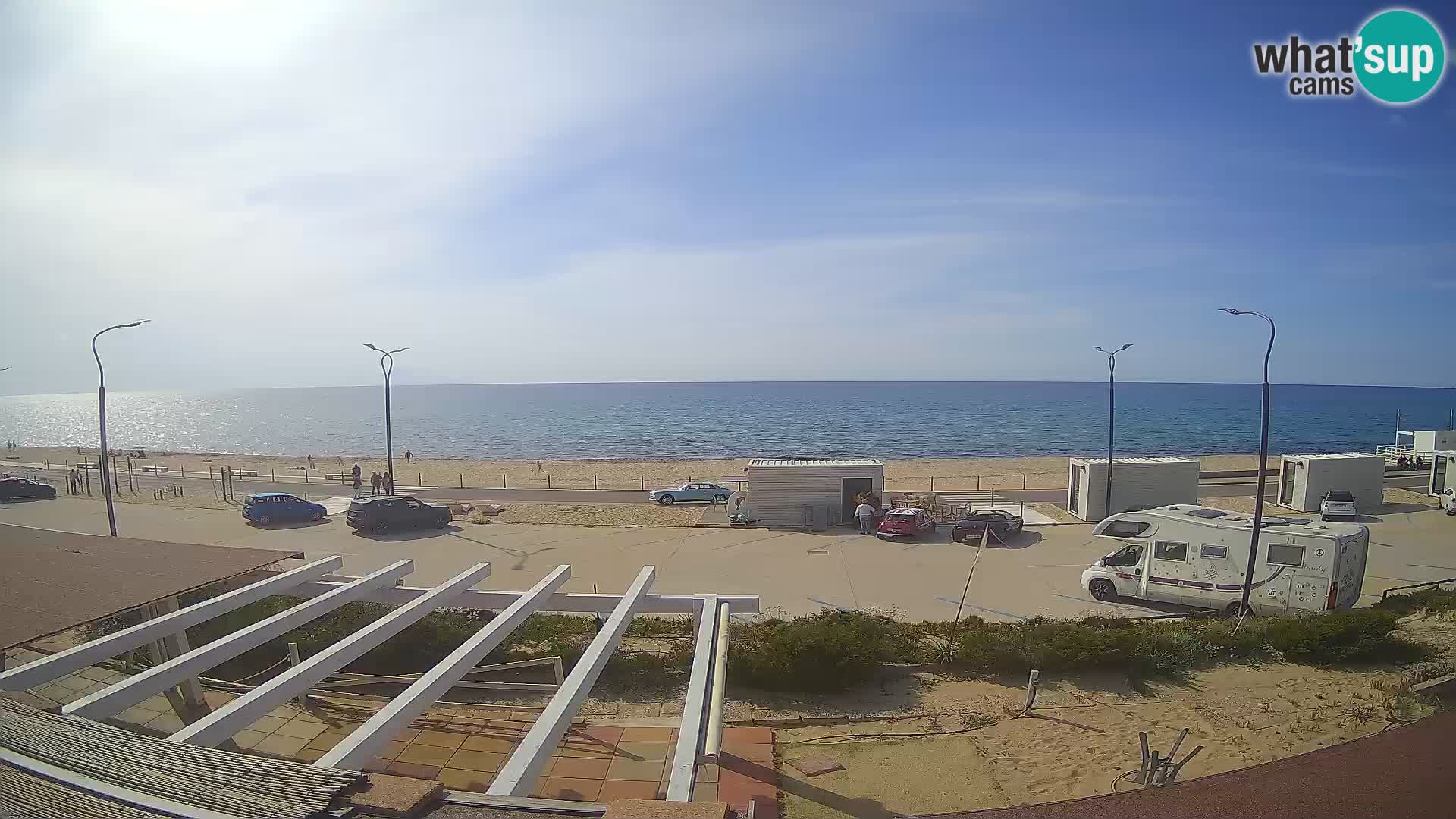 LIVE Webcam Badesi beach Li Junchi – Sardinia tourism Italy