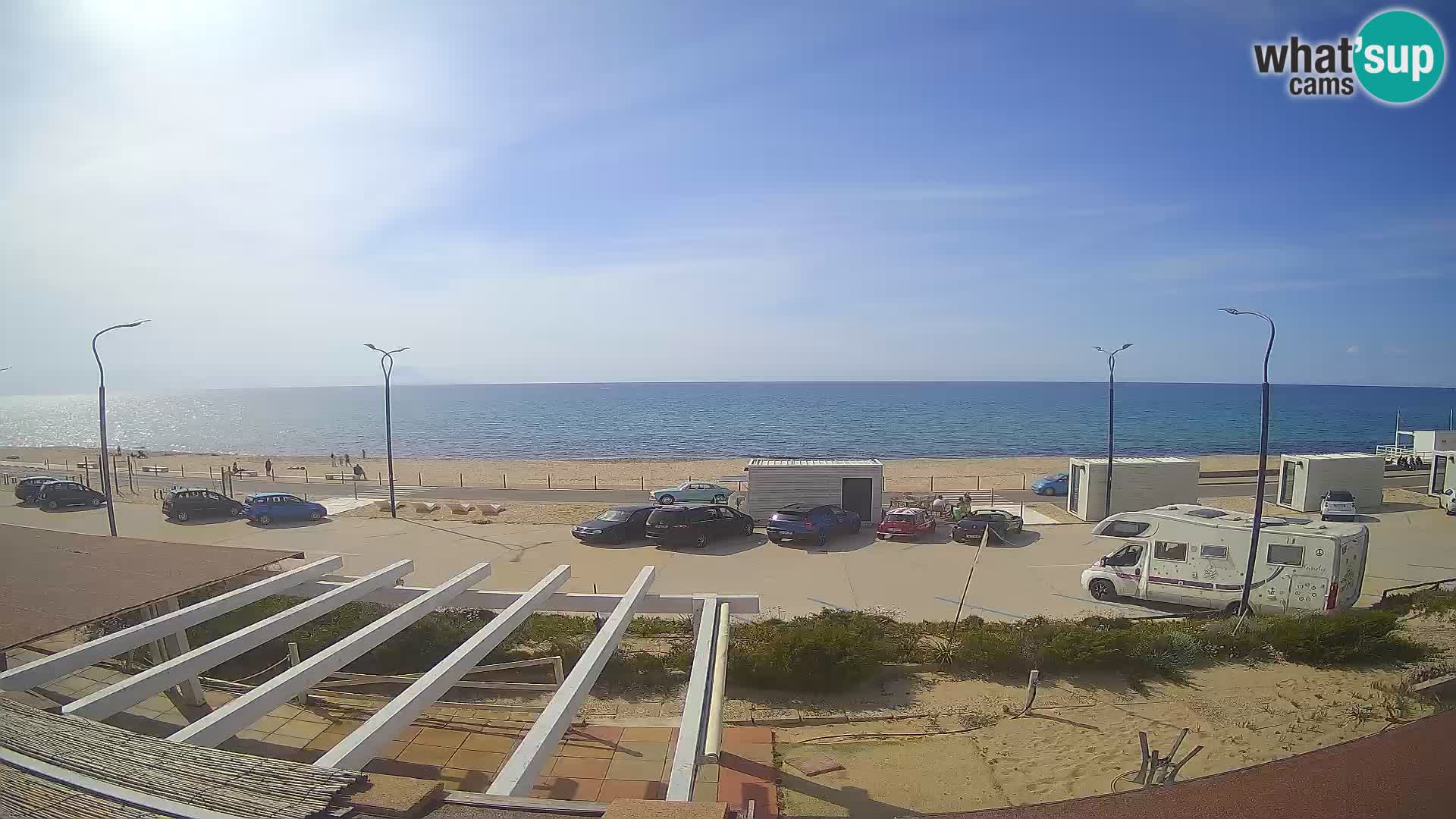 LIVE Webcam Badesi beach Li Junchi – Sardinia tourism Italy