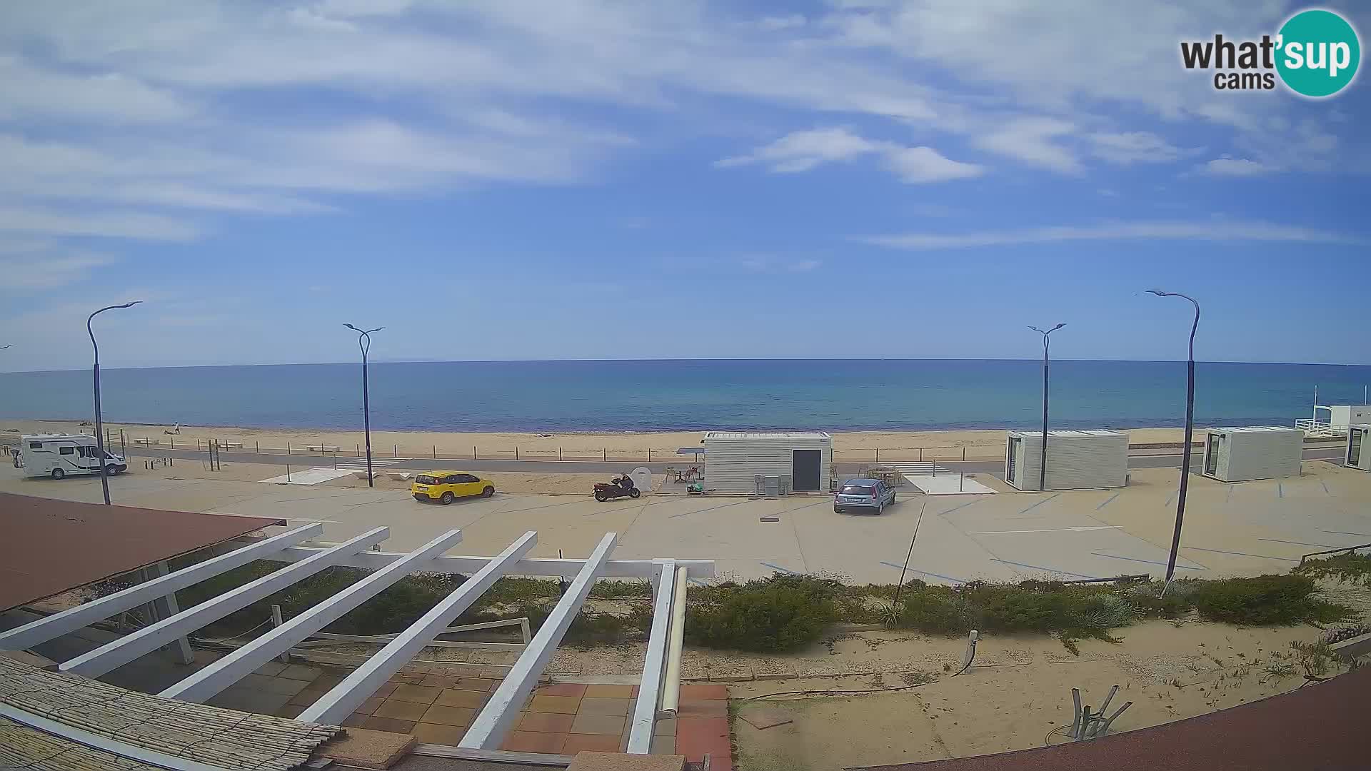 LIVE Webcam Badesi beach Li Junchi – Sardinia tourism Italy