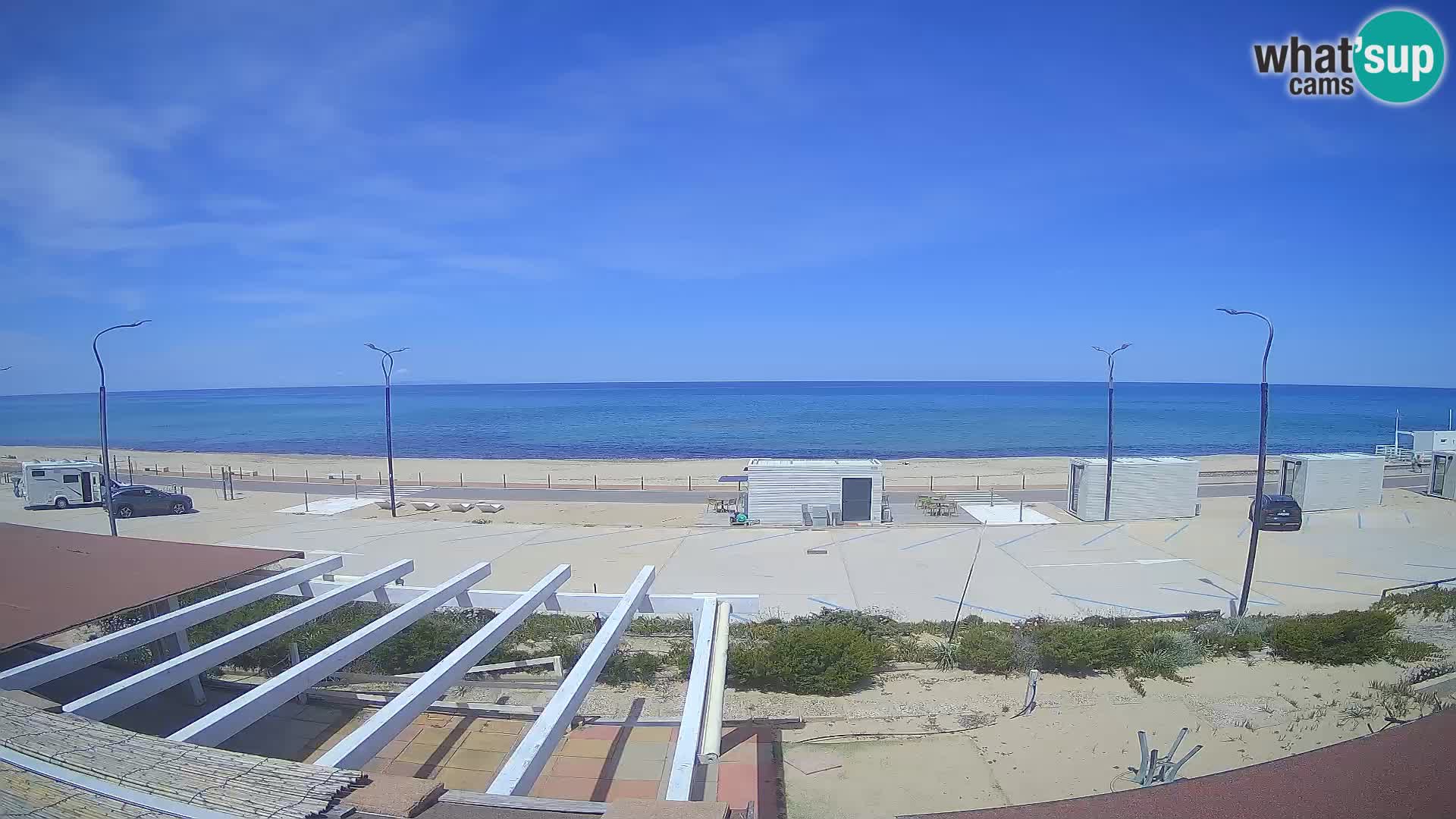 LIVE Webcam Strand Badesi Li Junchi – Sardinien Tourismus Italien