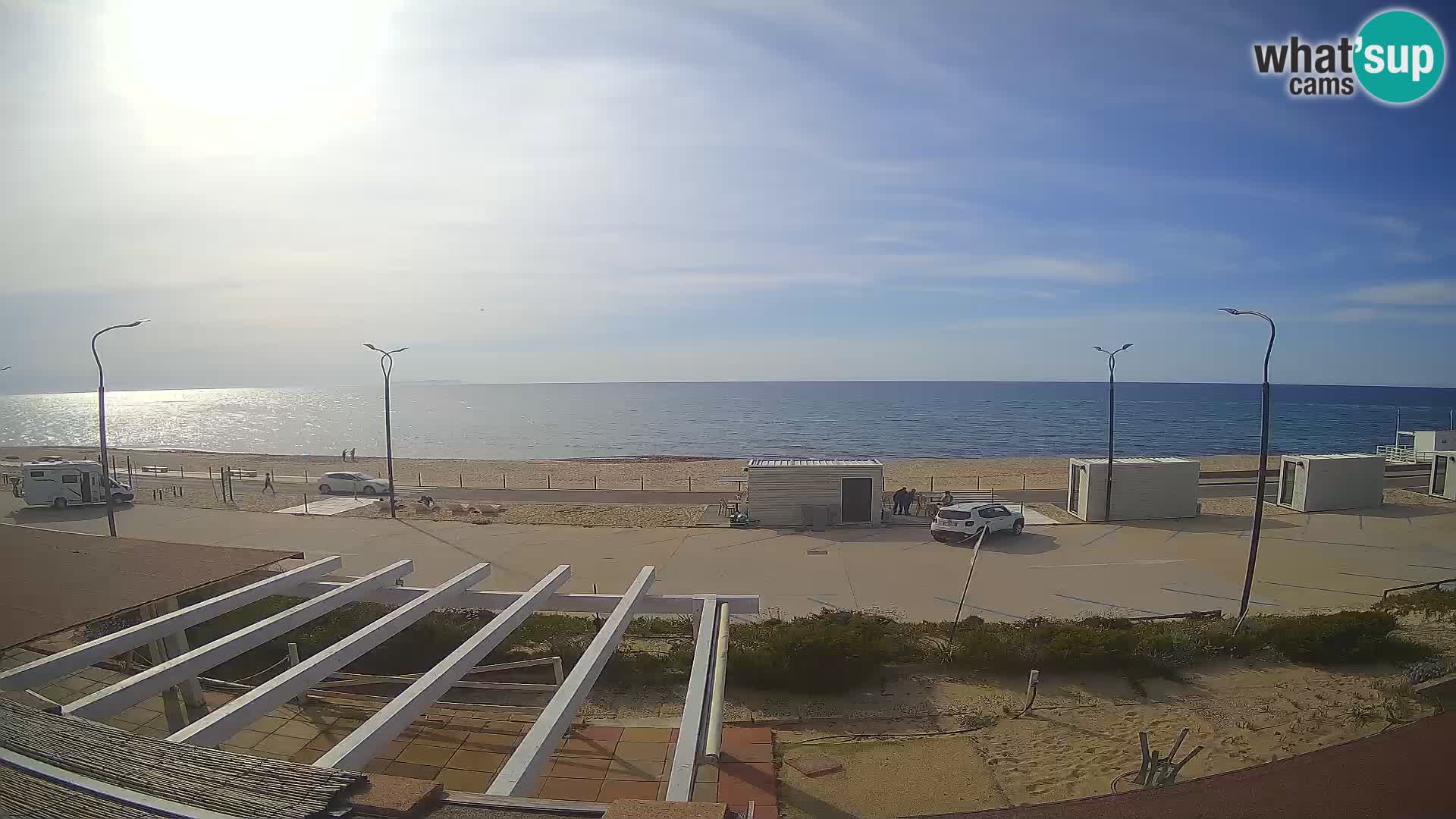 LIVE Webcam Strand Badesi Li Junchi – Sardinien Tourismus Italien