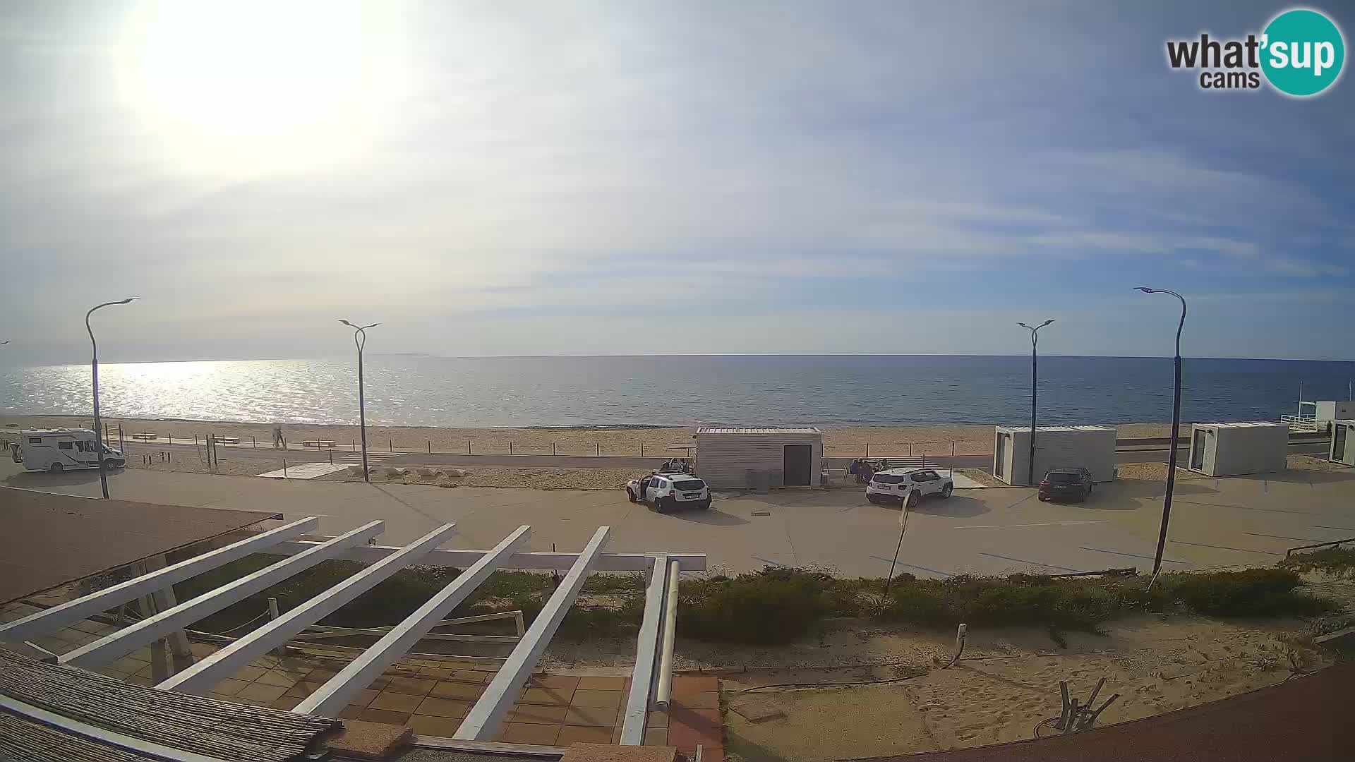 LIVE Webcam Strand Badesi Li Junchi – Sardinien Tourismus Italien
