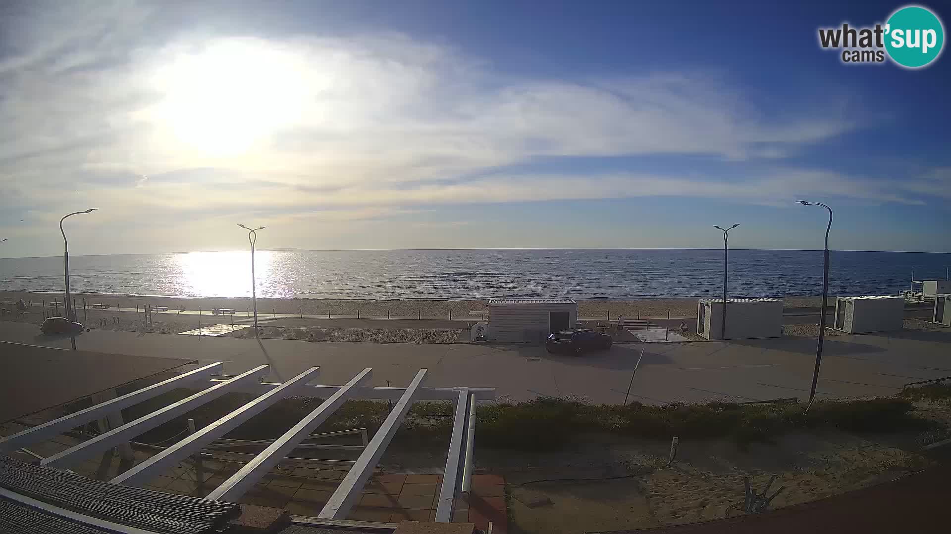 LIVE Webcam Badesi beach Li Junchi – Sardinia tourism Italy
