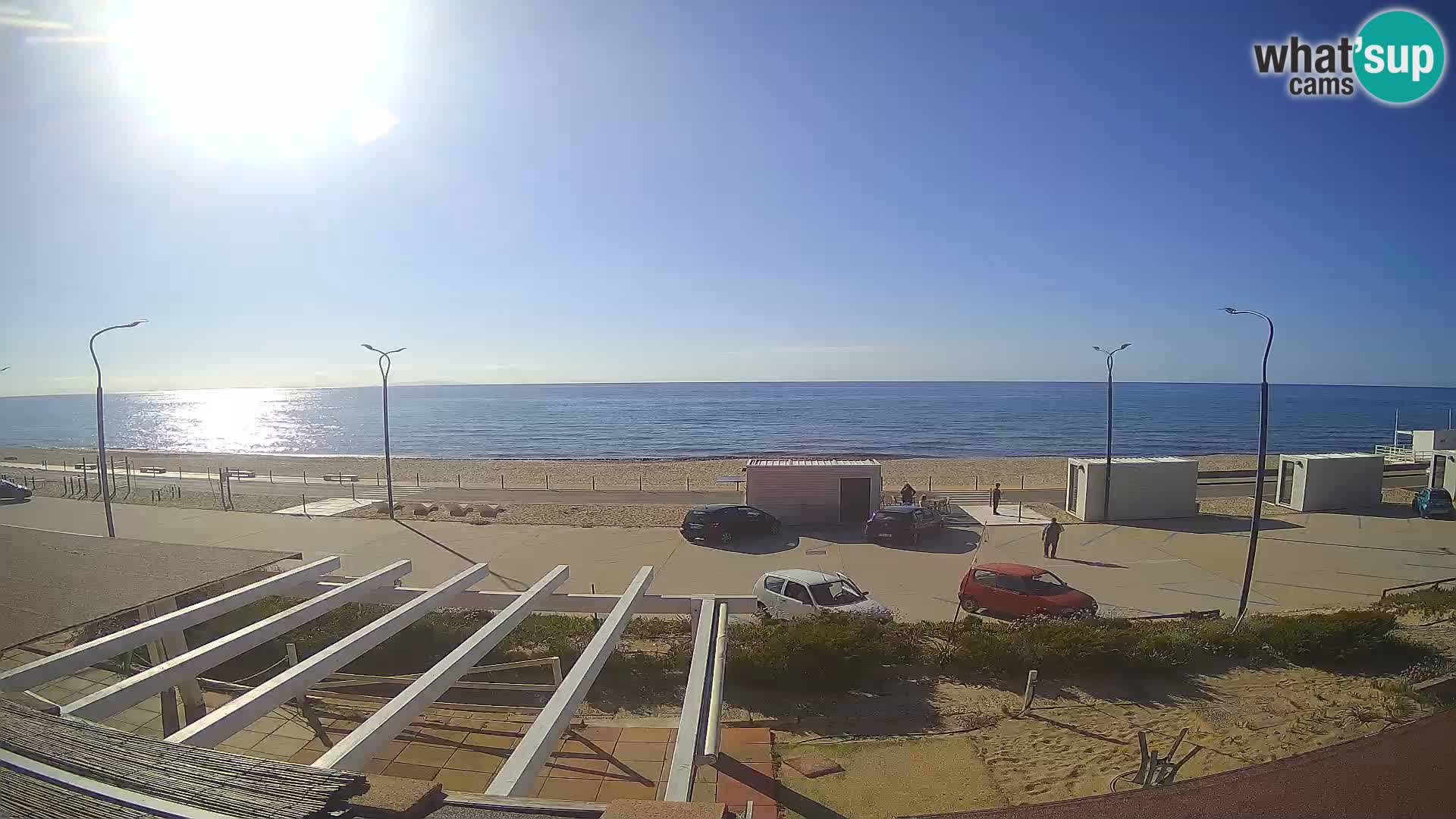 LIVE Webcam Badesi beach Li Junchi – Sardinia tourism Italy