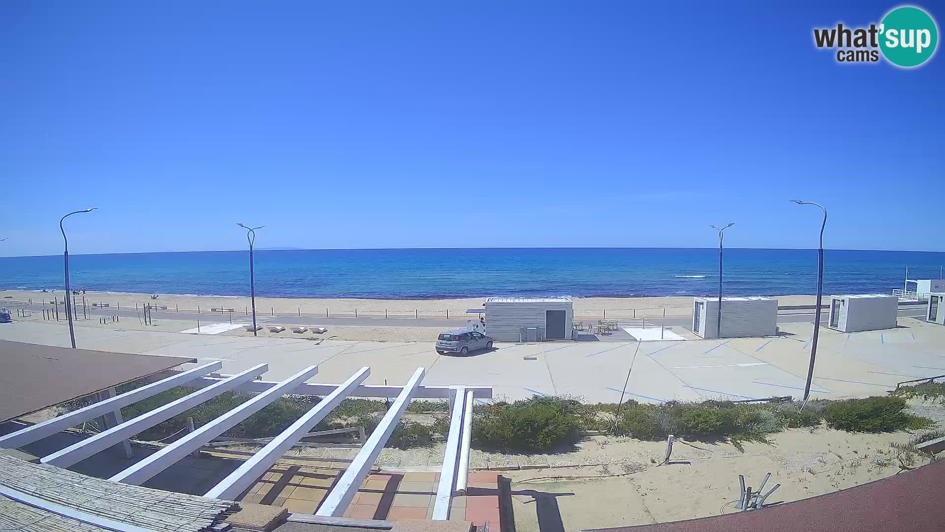 LIVE Webcam spiaggia Badesi Li Junchi – Sardegna turismo Italia