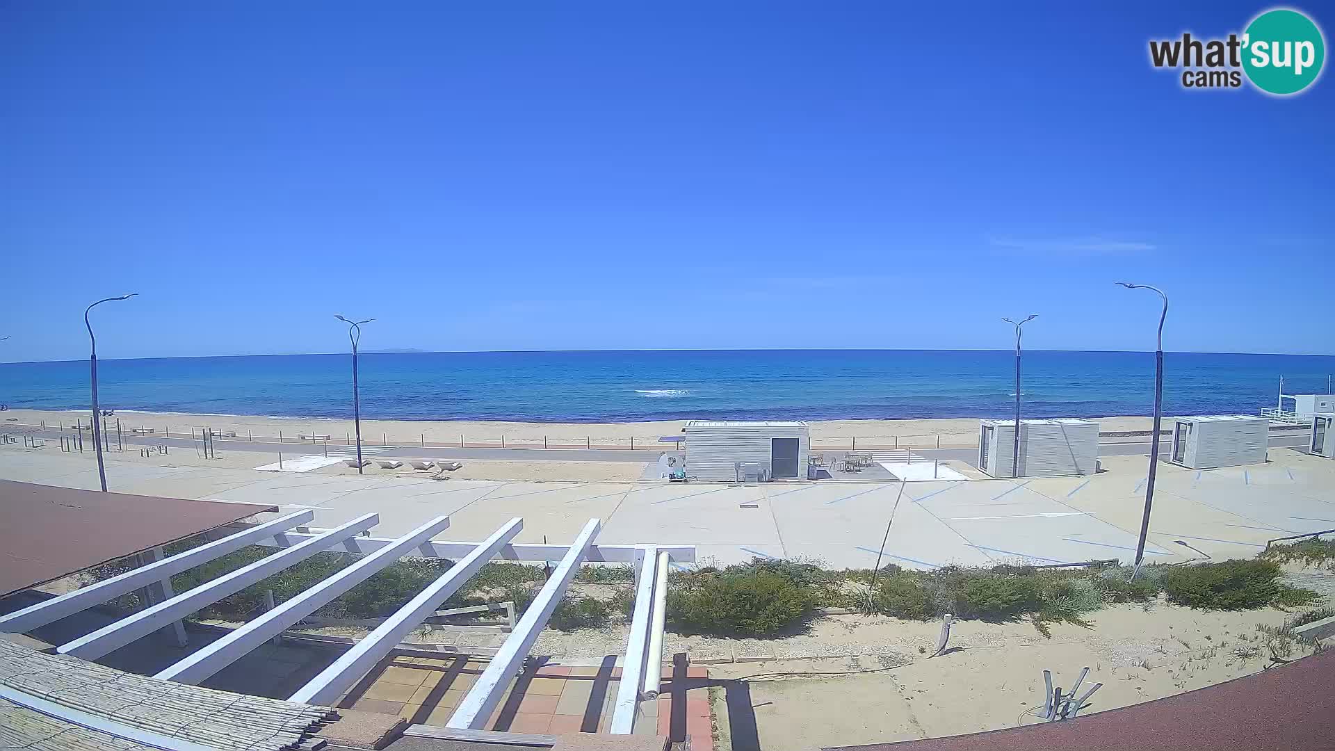LIVE Webcam spiaggia Badesi Li Junchi – Sardegna turismo Italia
