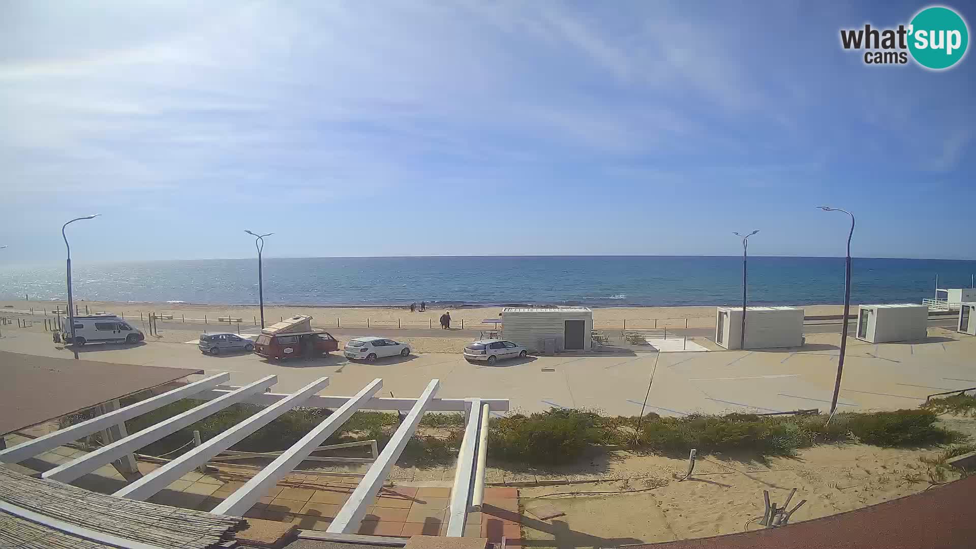 LIVE Webcam Strand Badesi Li Junchi – Sardinien Tourismus Italien