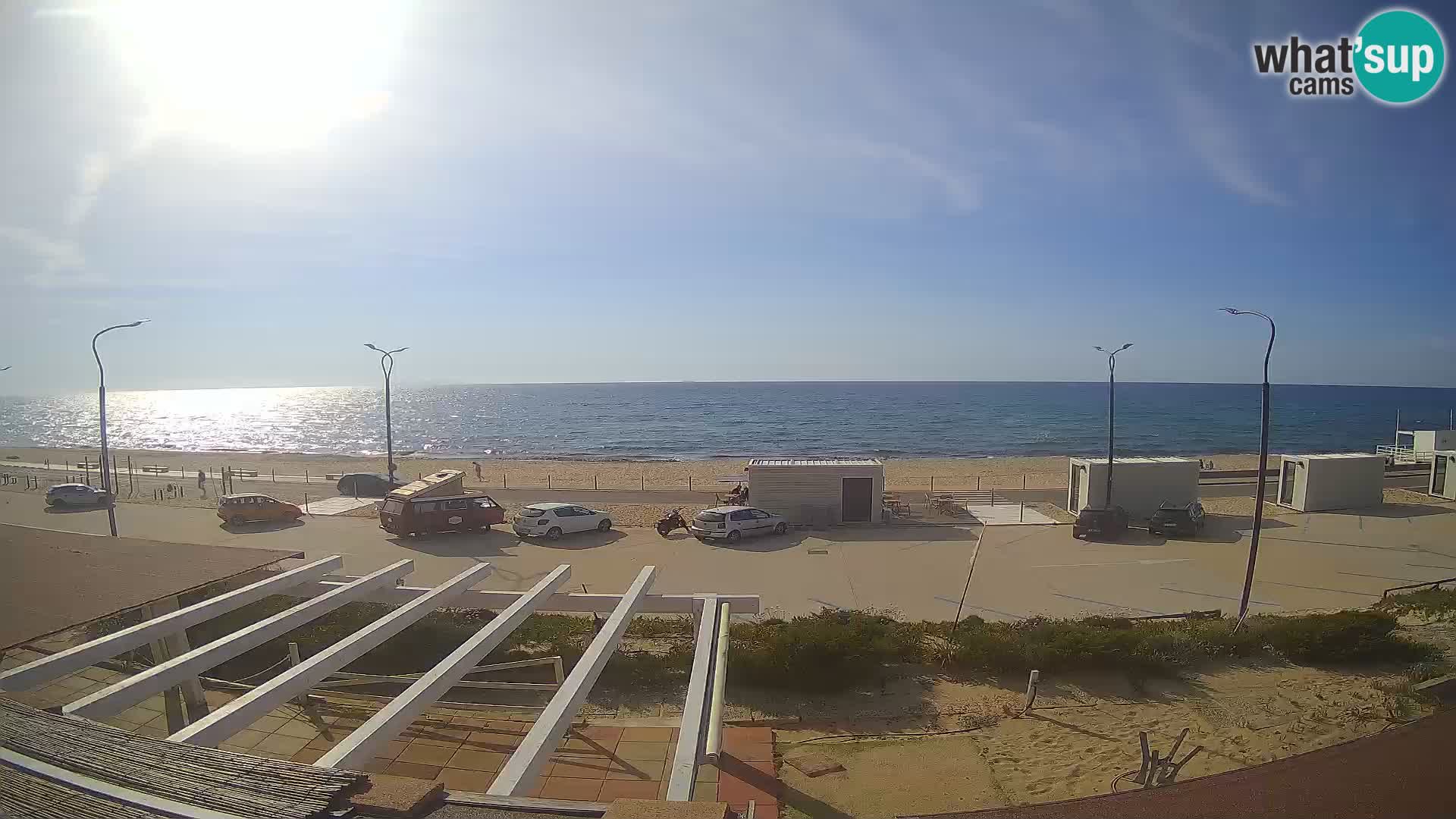 LIVE Webcam Badesi beach Li Junchi – Sardinia tourism Italy