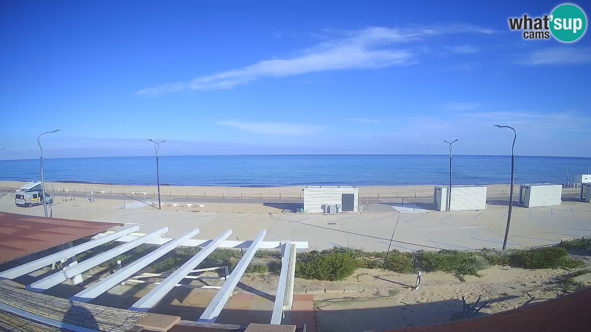 UŽIVO Webcam plaža Badesi Li Junchi – turizam na Sardiniji Italija
