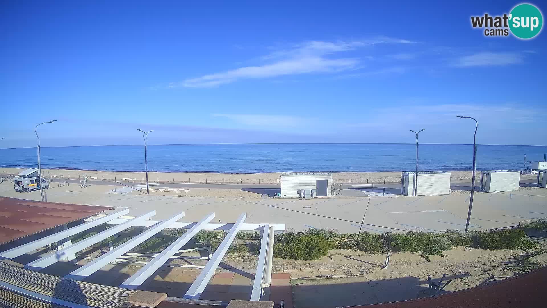 LIVE Webcam Strand Badesi Li Junchi – Sardinien Tourismus Italien