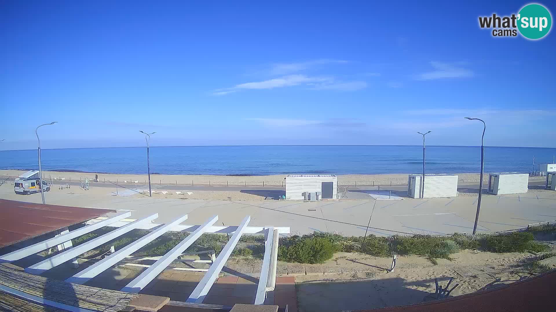 LIVE Webcam spiaggia Badesi Li Junchi – Sardegna turismo Italia
