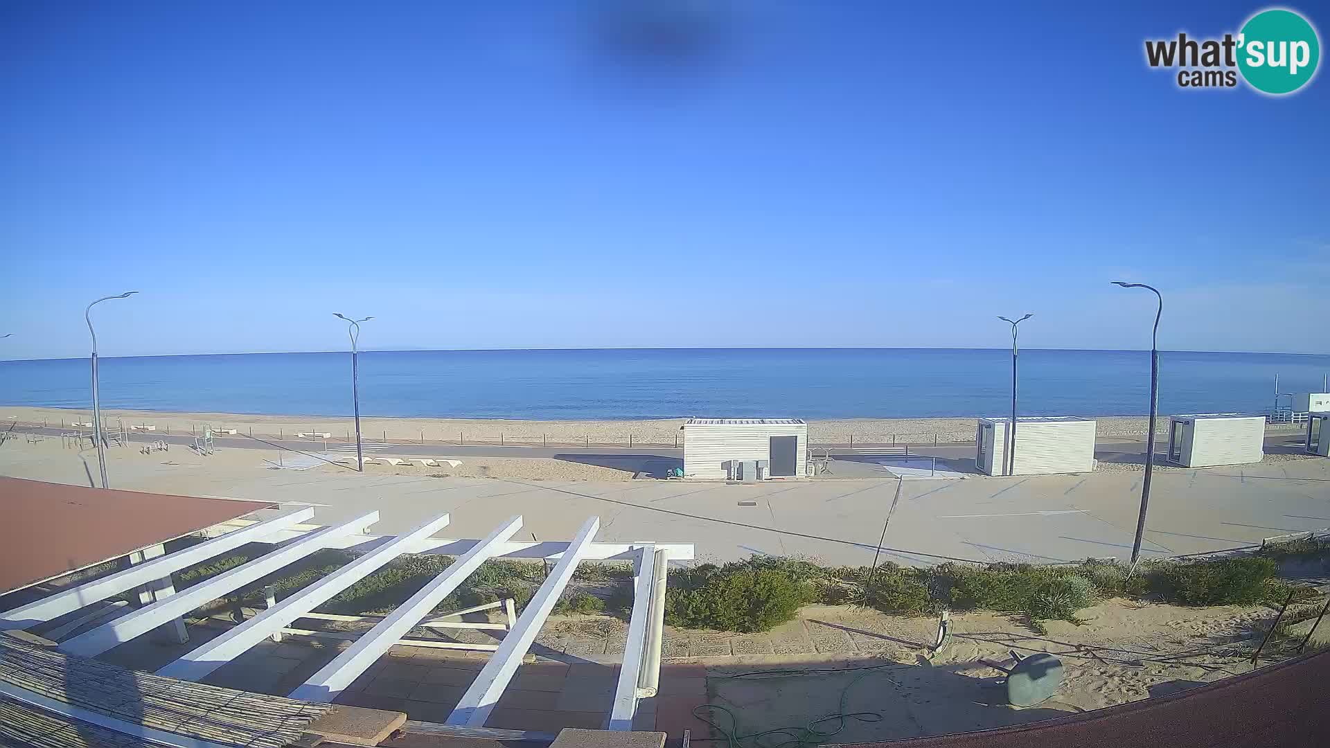 LIVE Webcam spiaggia Badesi Li Junchi – Sardegna turismo Italia