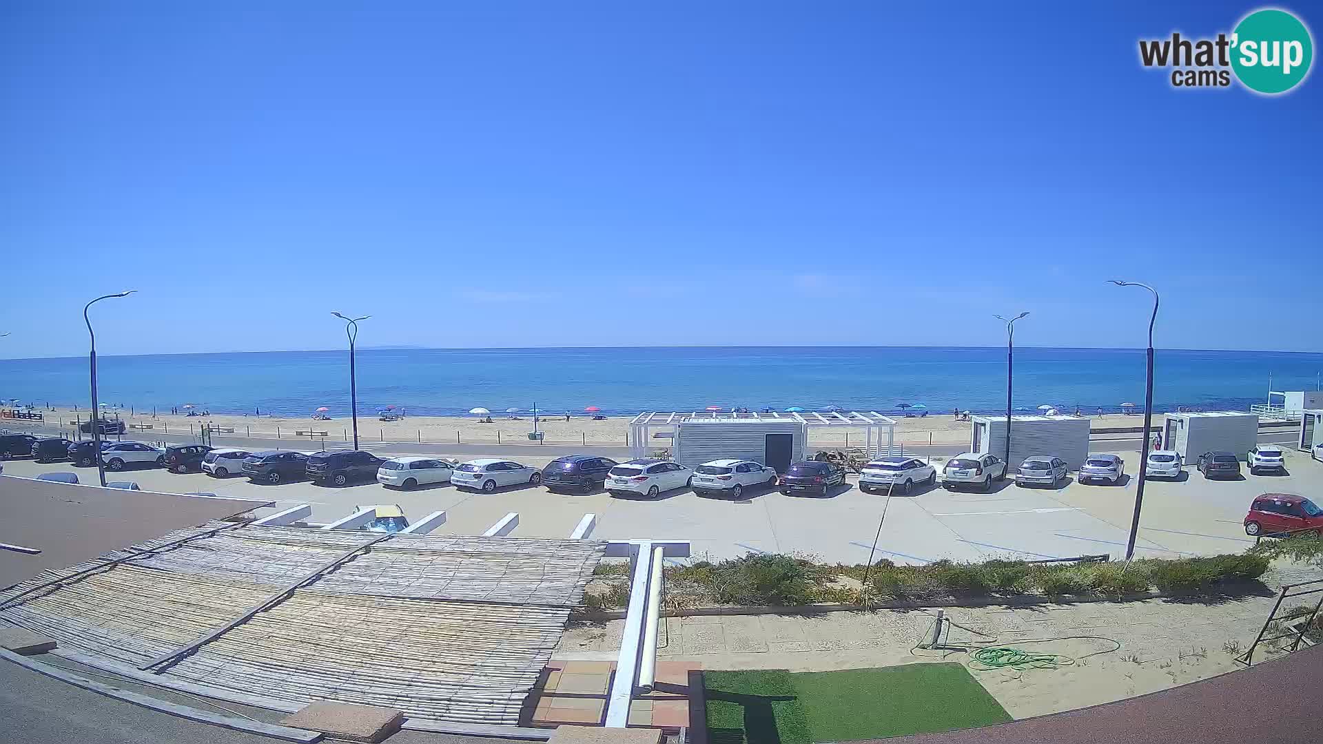 LIVE Webcam Strand Badesi Li Junchi – Sardinien Tourismus Italien
