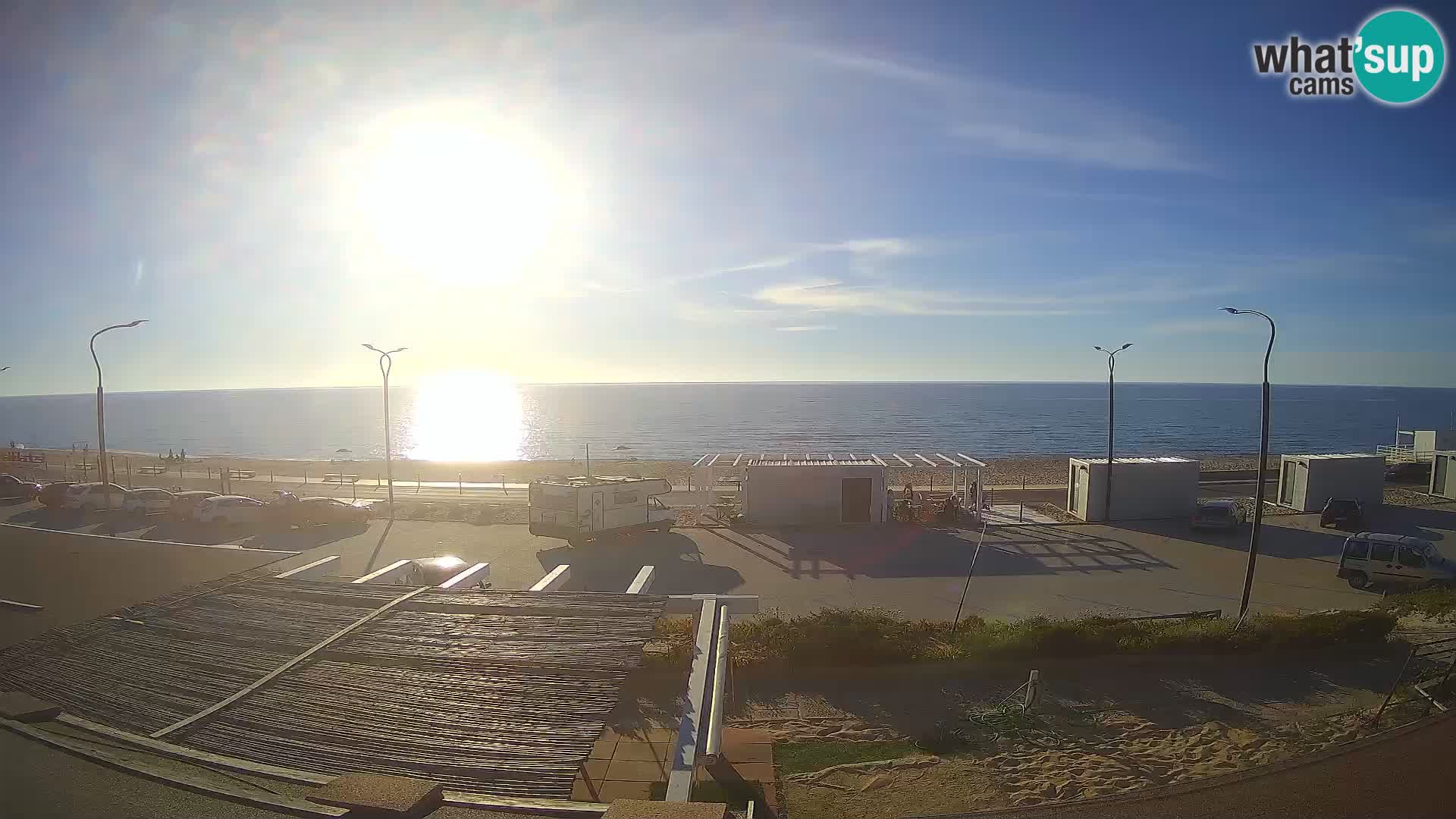 LIVE Webcam Strand Badesi Li Junchi – Sardinien Tourismus Italien