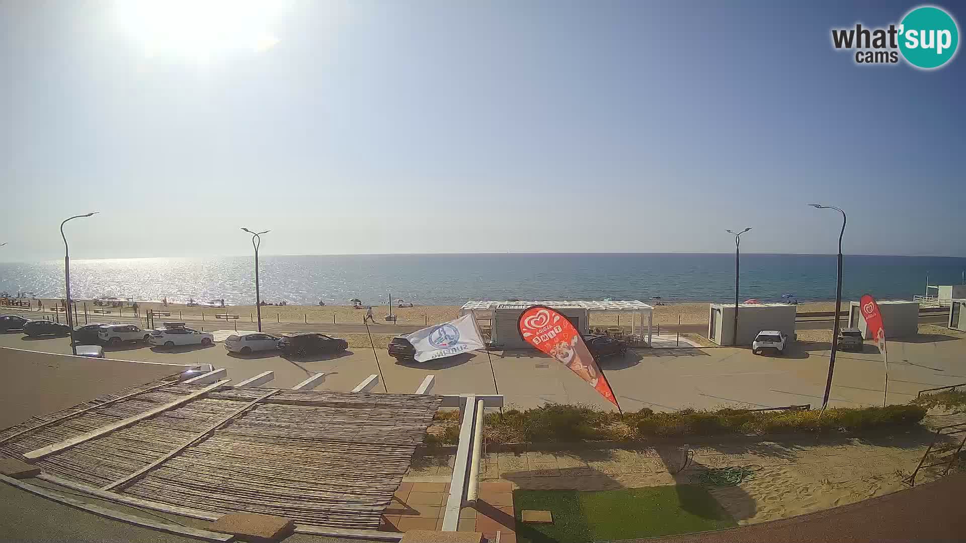 LIVE Webcam Strand Badesi Li Junchi – Sardinien Tourismus Italien