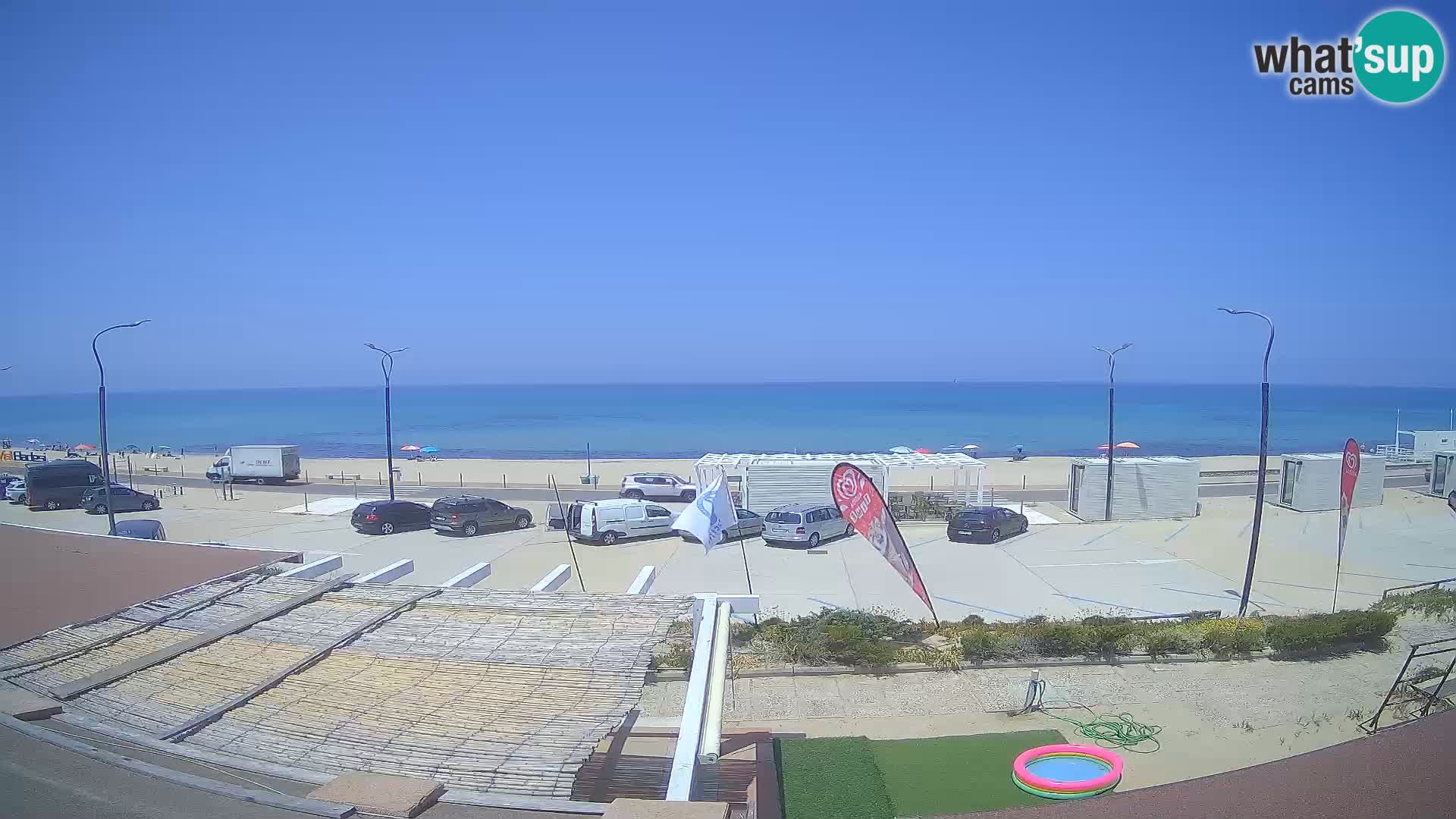 LIVE Webcam Badesi beach Li Junchi – Sardinia tourism Italy