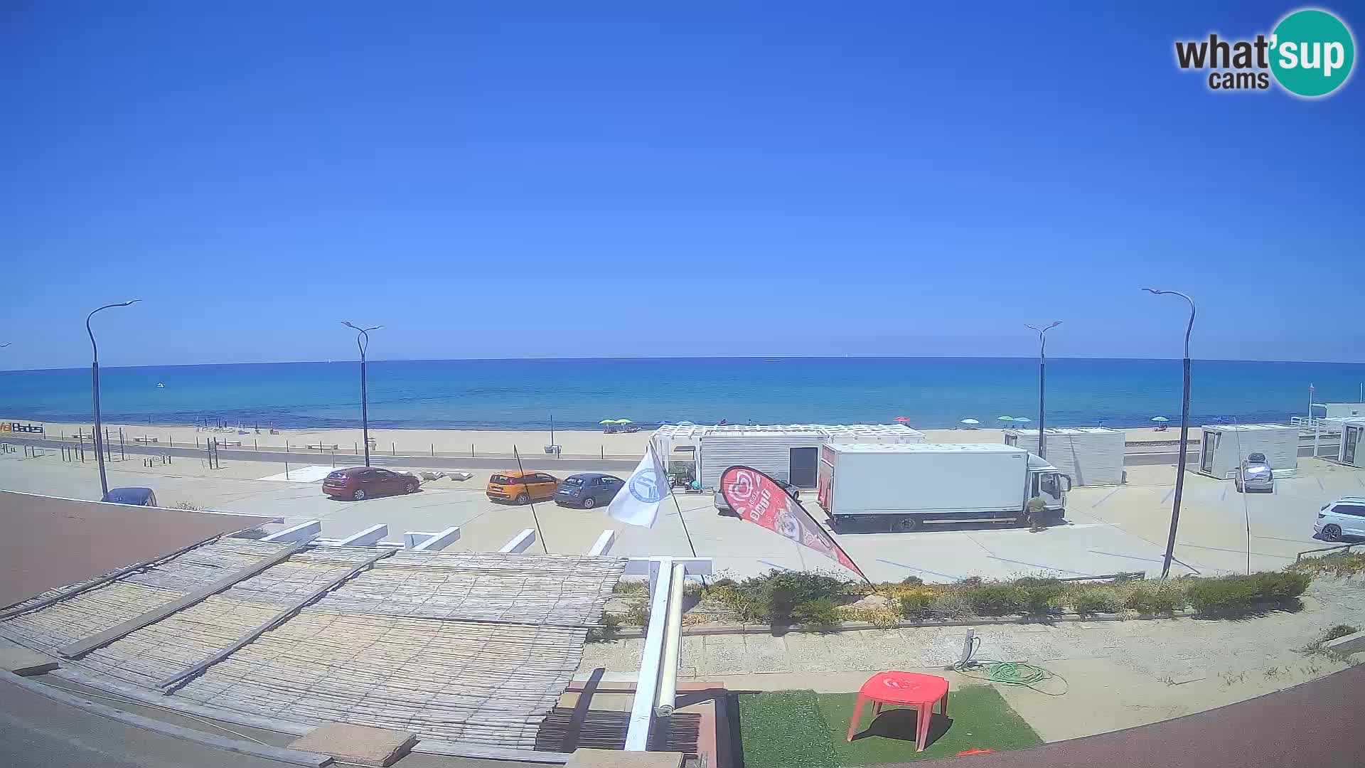 LIVE Webcam Badesi beach Li Junchi – Sardinia tourism Italy