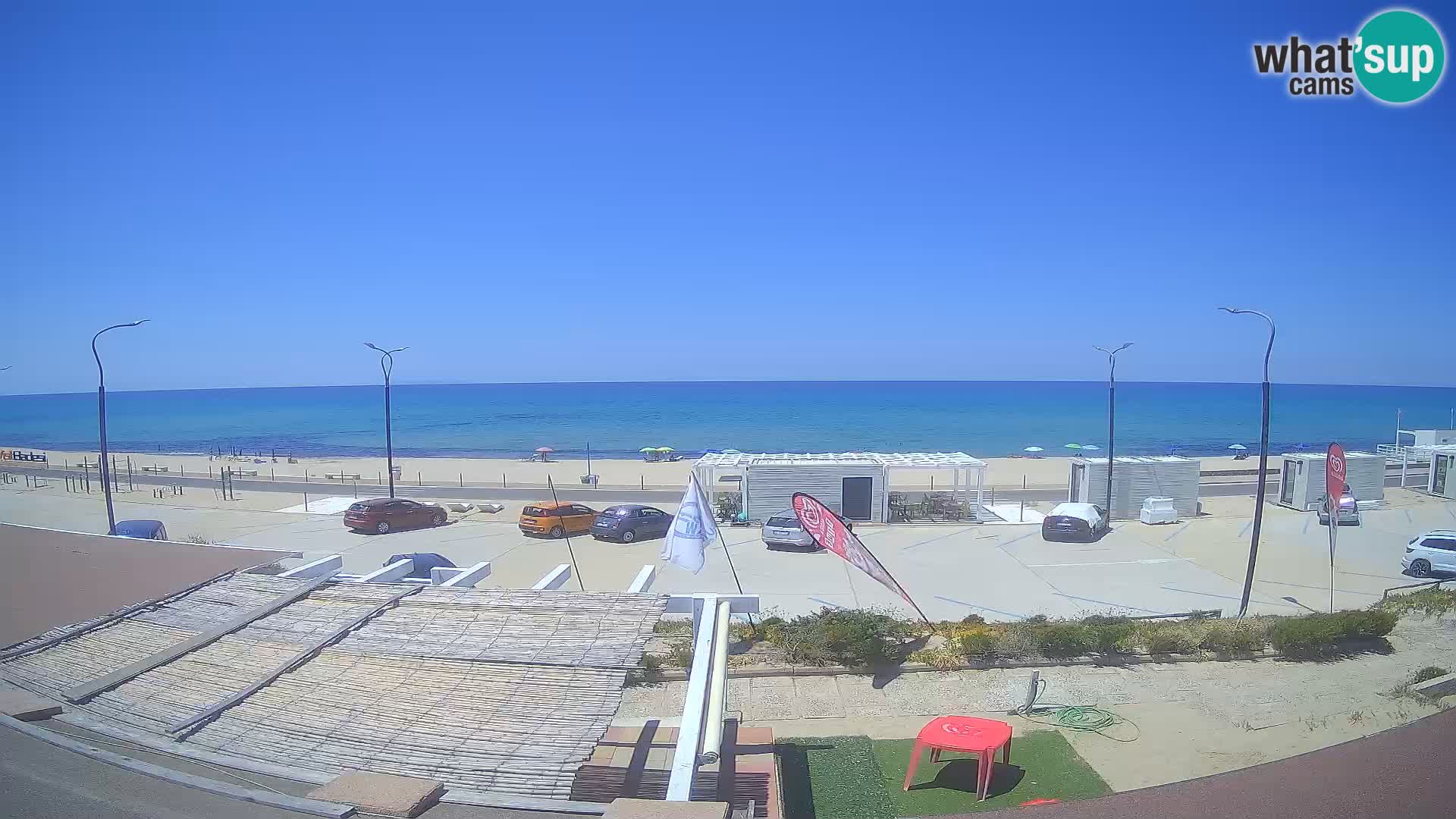 LIVE Webcam Badesi beach Li Junchi – Sardinia tourism Italy