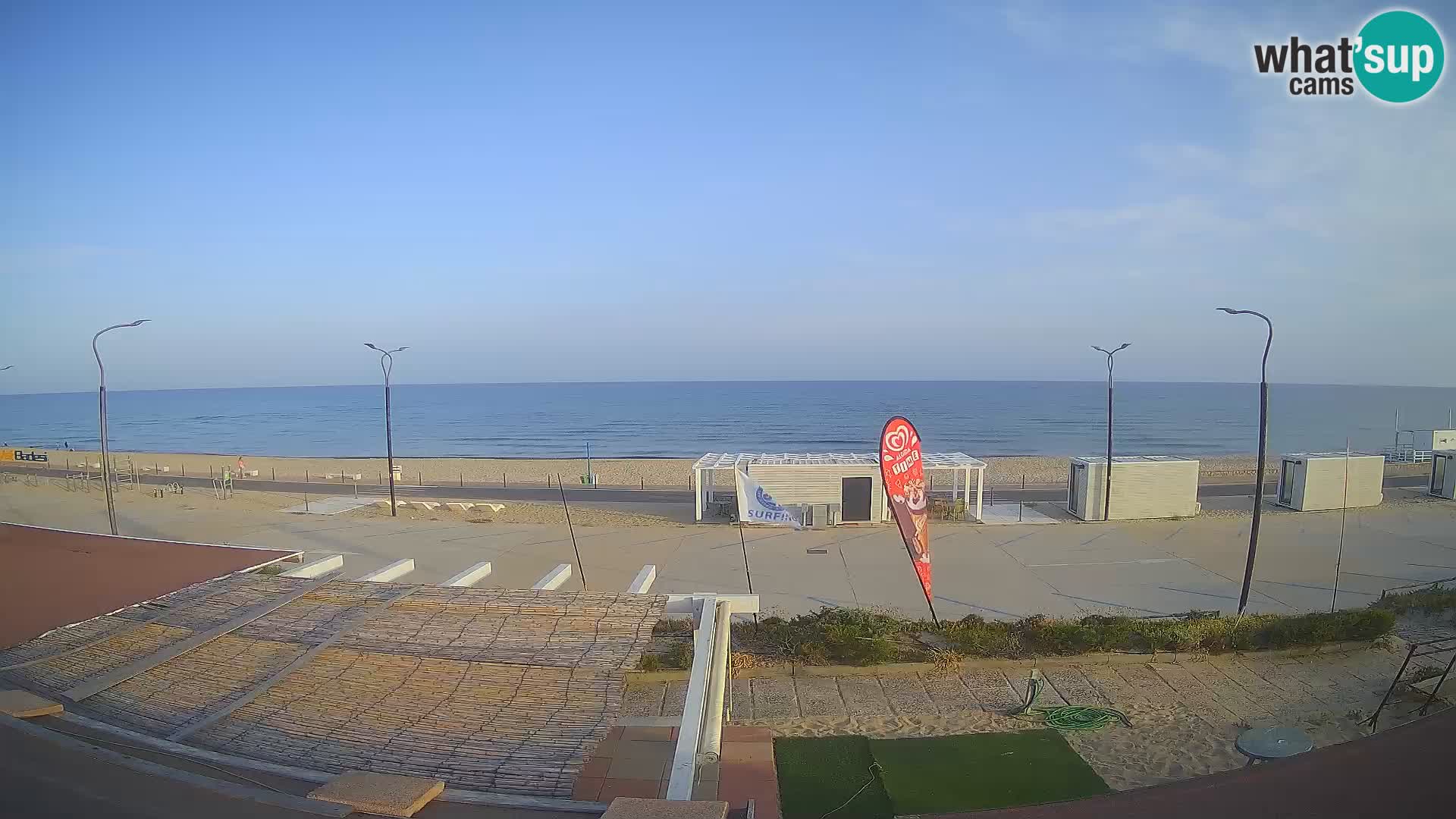 LIVE Webcam spiaggia Badesi Li Junchi – Sardegna turismo Italia