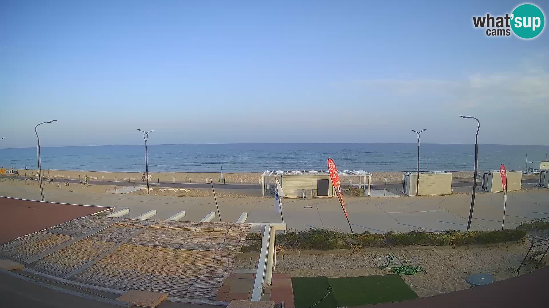 UŽIVO Webcam plaža Badesi Li Junchi – turizam na Sardiniji Italija
