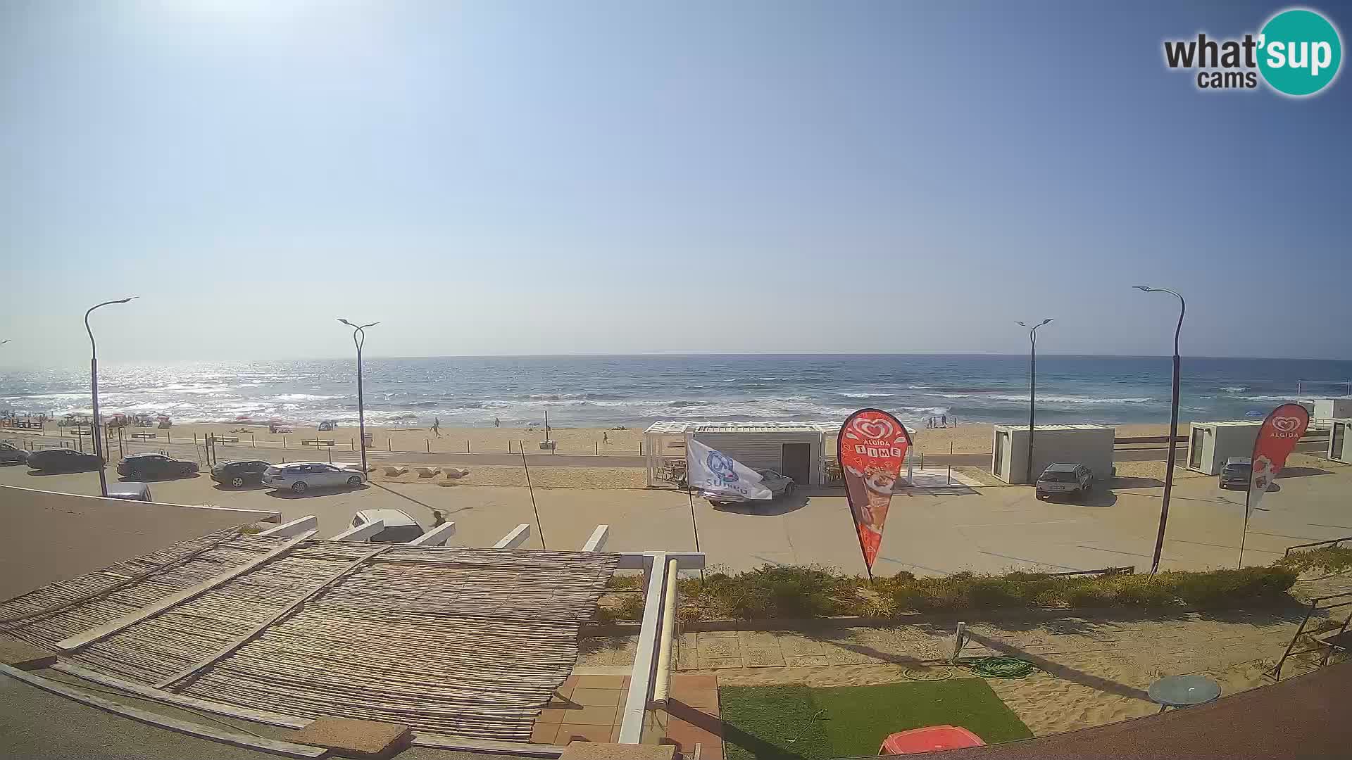V ŽIVO Spletna kamera plaža Badesi Li Junchi – turizem na Sardiniji Italija