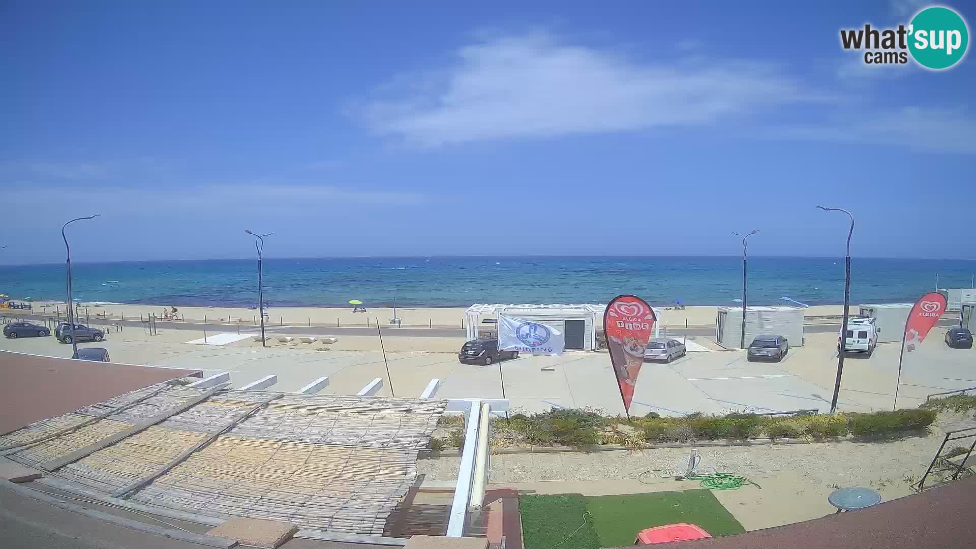 LIVE Webcam Strand Badesi Li Junchi – Sardinien Tourismus Italien