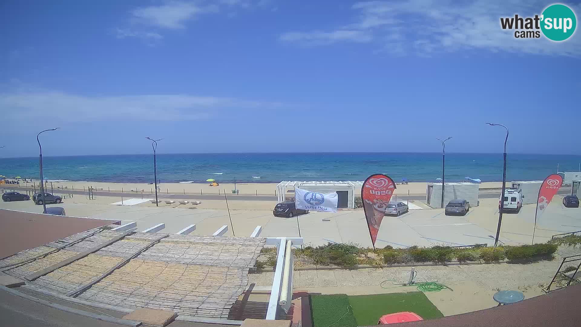 LIVE Webcam spiaggia Badesi Li Junchi – Sardegna turismo Italia