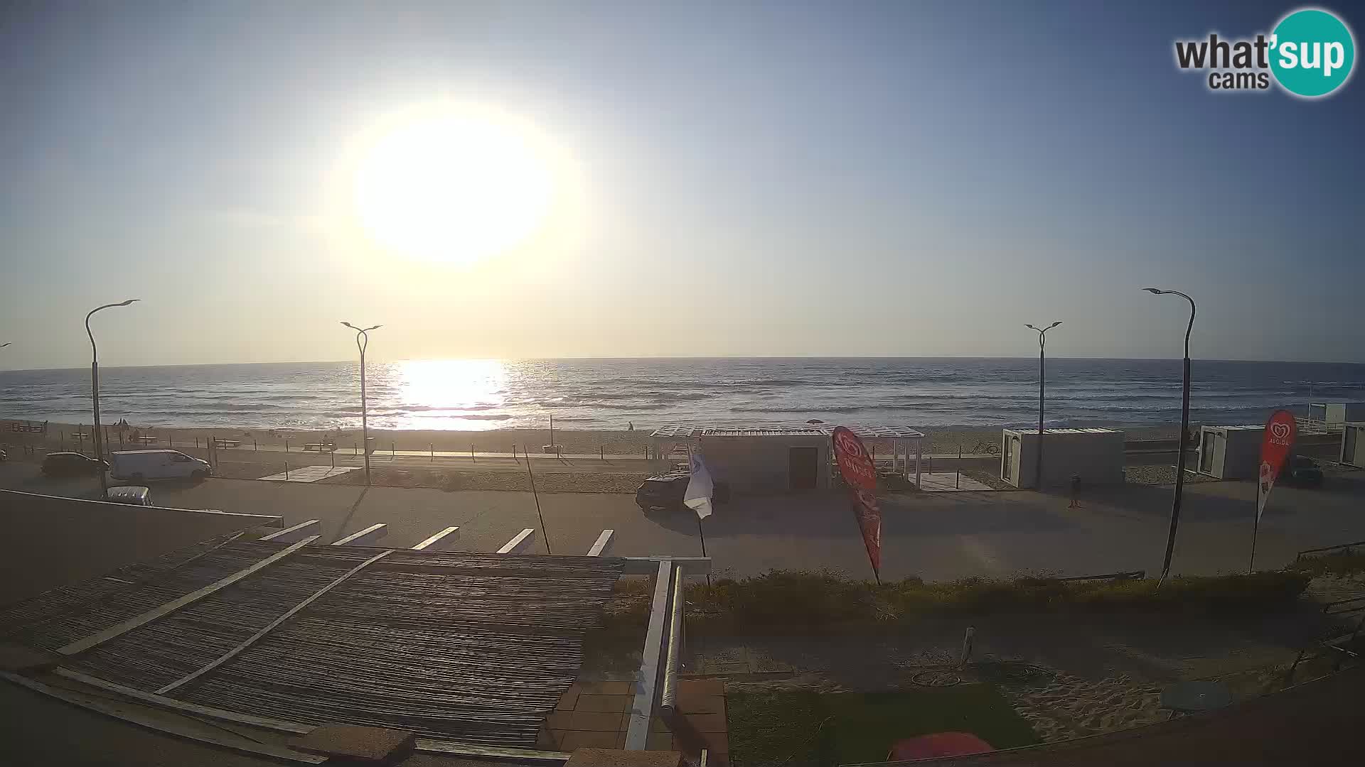 LIVE Webcam Strand Badesi Li Junchi – Sardinien Tourismus Italien
