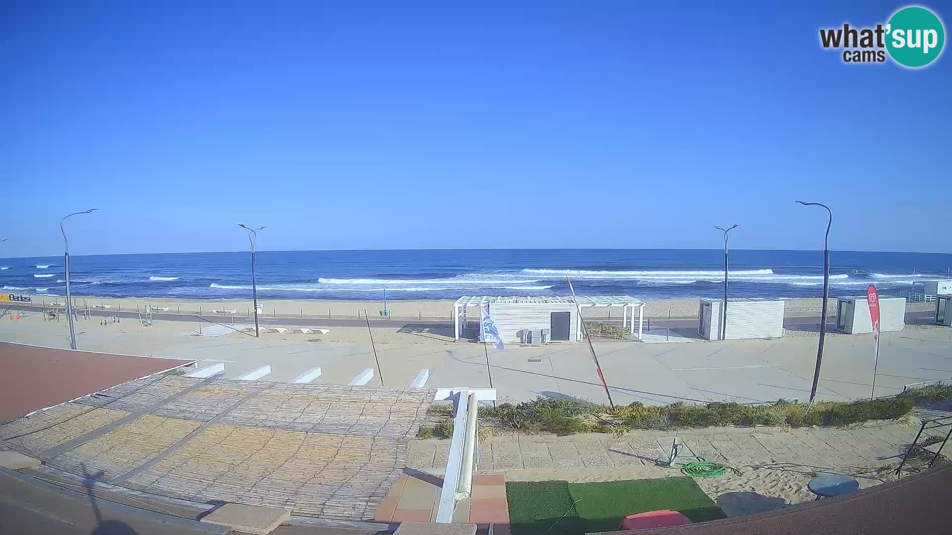 LIVE Webcam Strand Badesi Li Junchi – Sardinien Tourismus Italien
