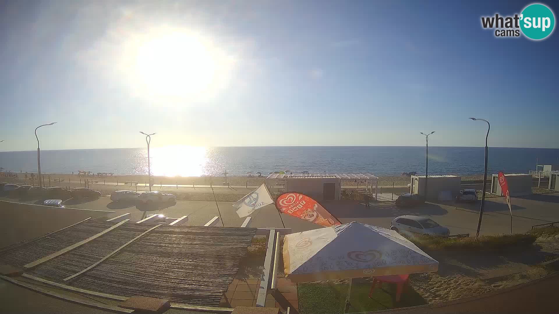 UŽIVO Webcam plaža Badesi Li Junchi – turizam na Sardiniji Italija
