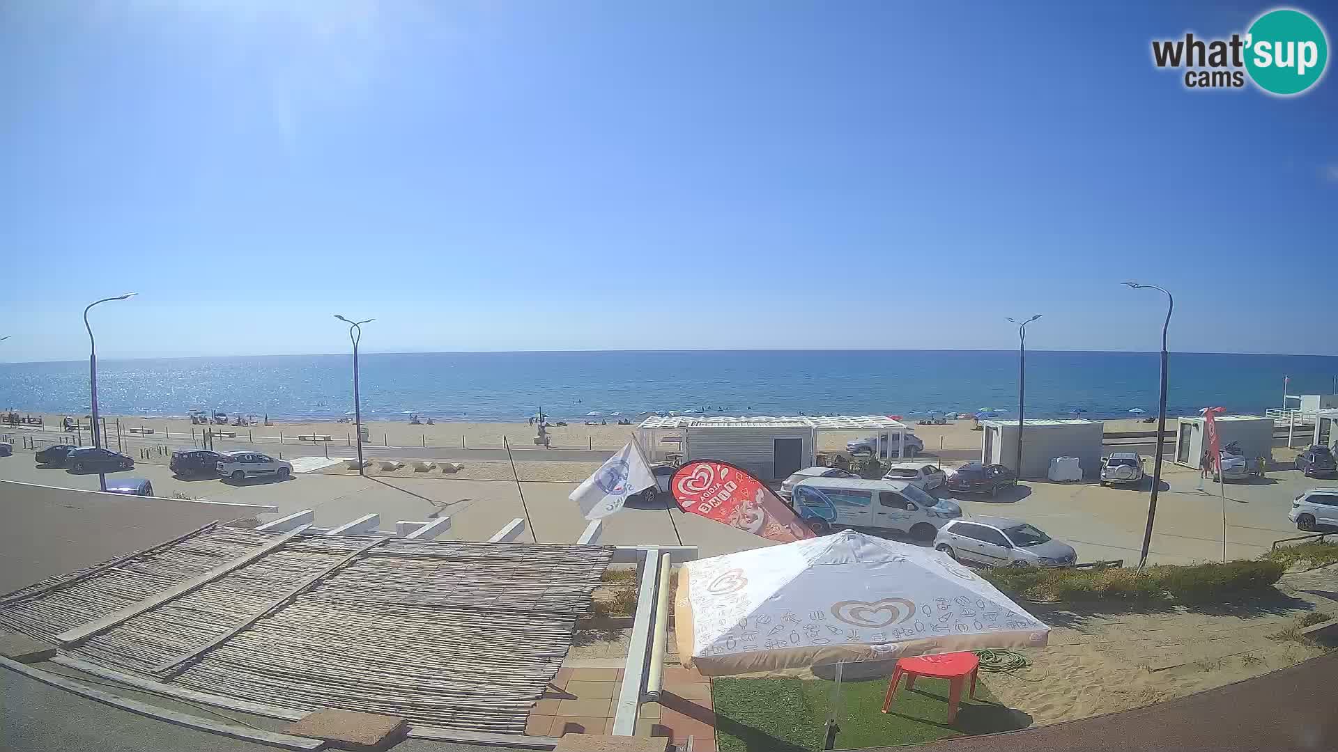 LIVE Webcam Badesi beach Li Junchi – Sardinia tourism Italy