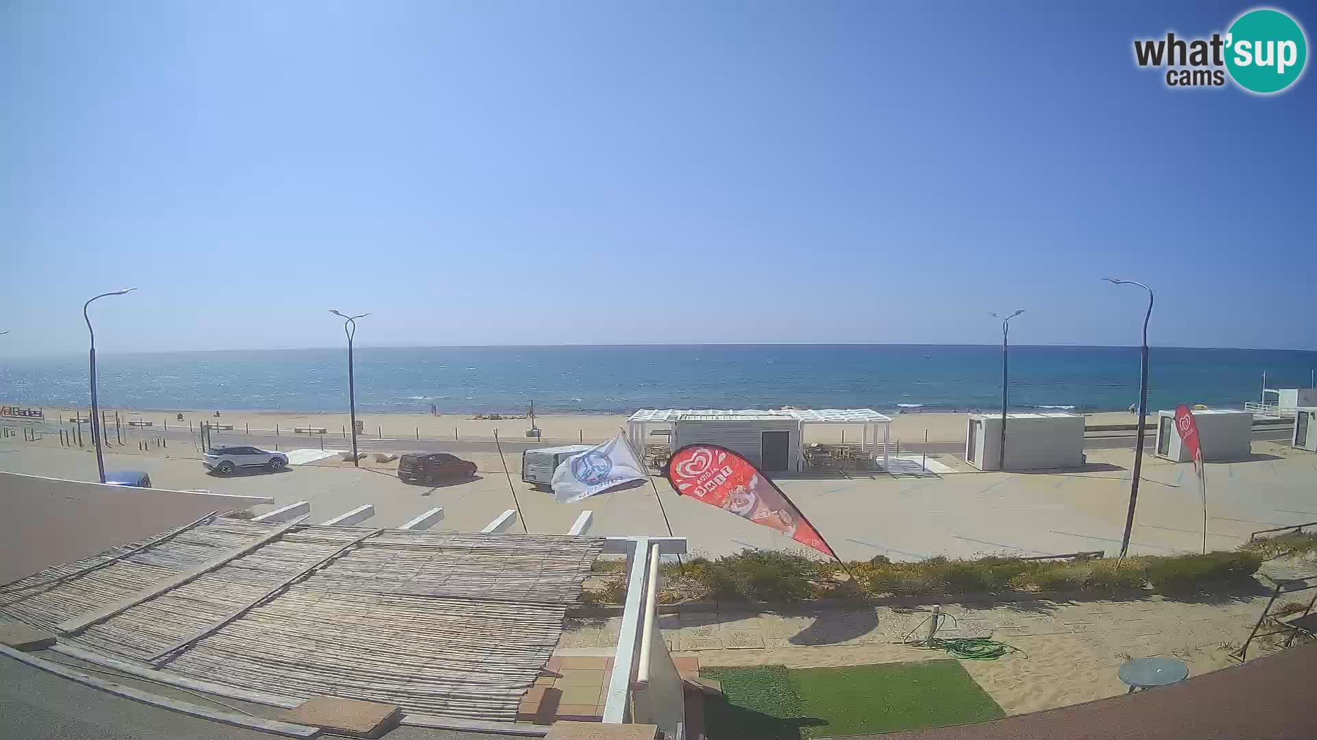 LIVE Webcam Badesi beach Li Junchi – Sardinia tourism Italy