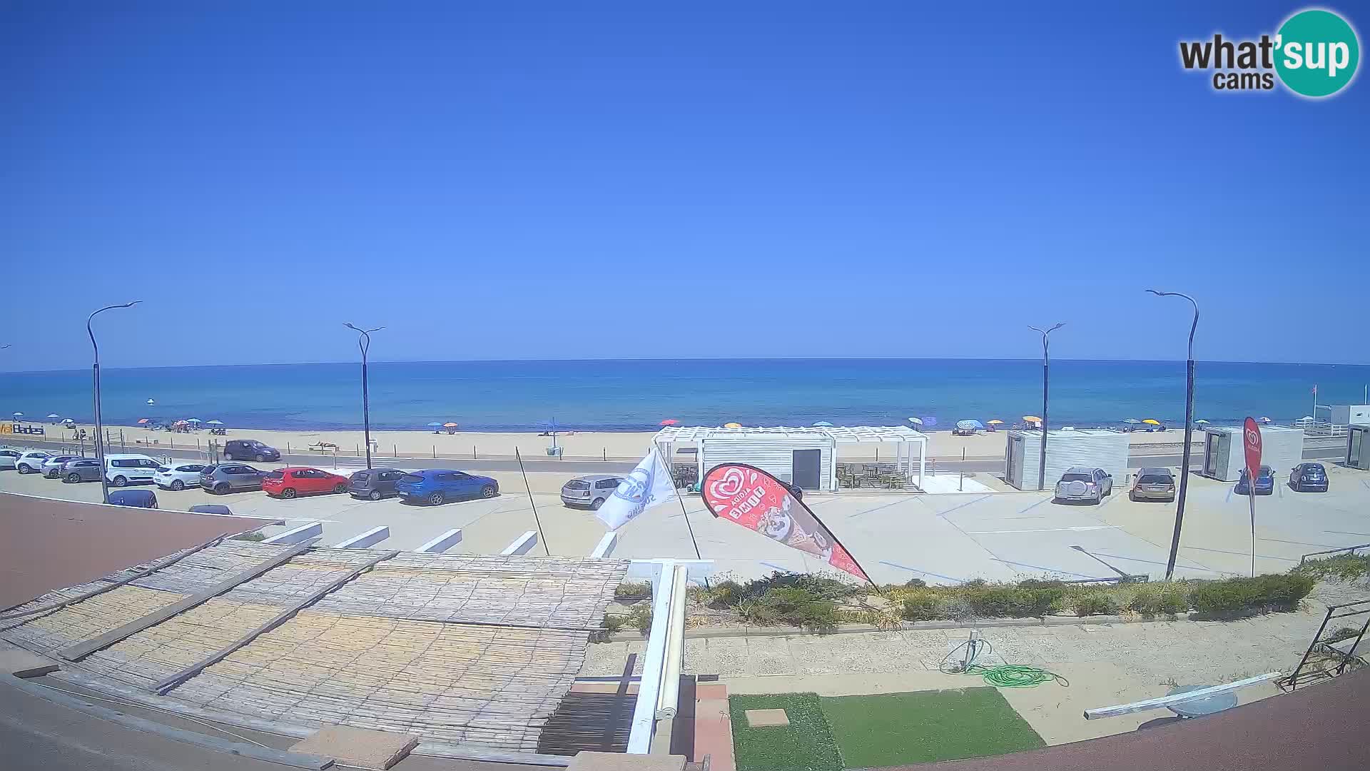 LIVE Webcam spiaggia Badesi Li Junchi – Sardegna turismo Italia