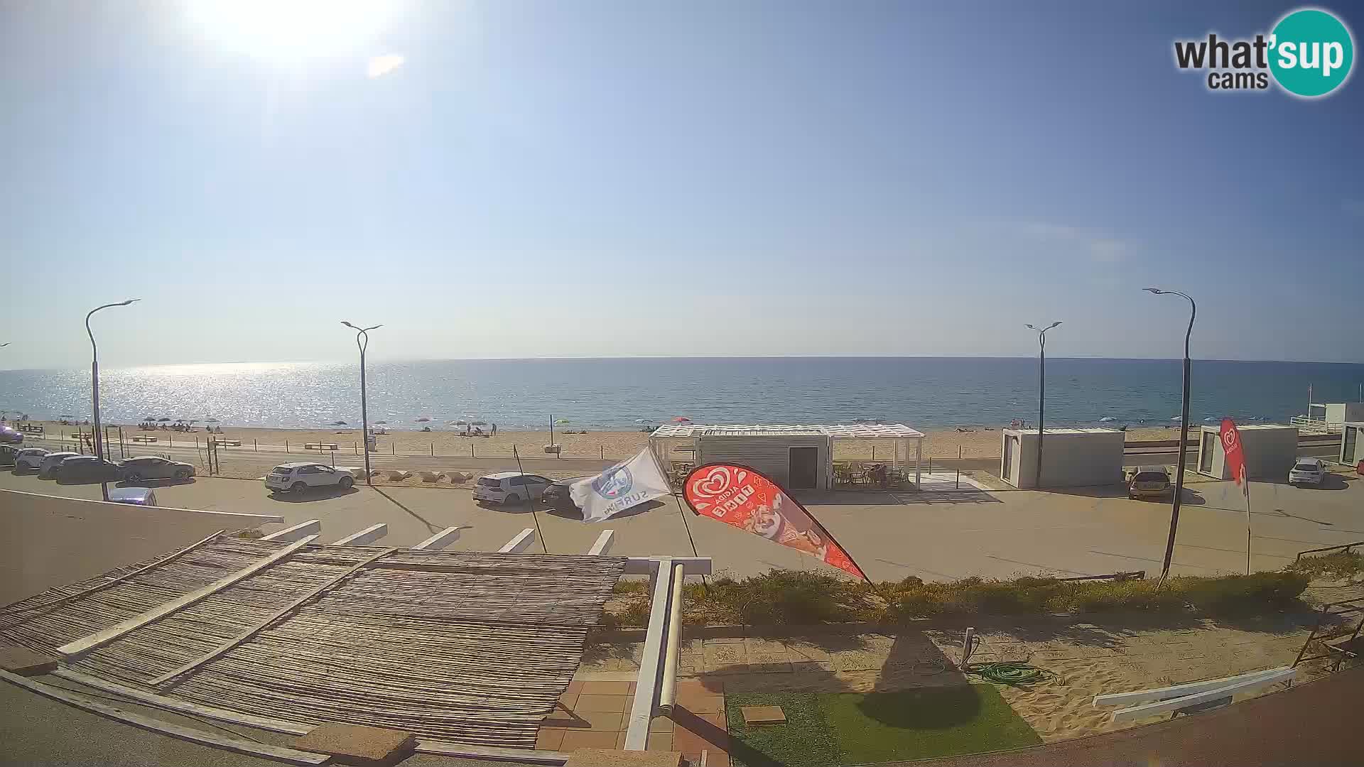 LIVE Webcam spiaggia Badesi Li Junchi – Sardegna turismo Italia