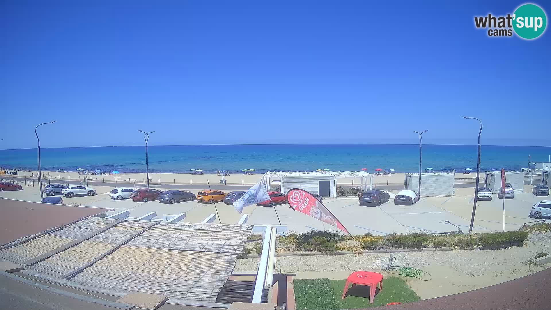 LIVE Webcam Badesi beach Li Junchi – Sardinia tourism Italy