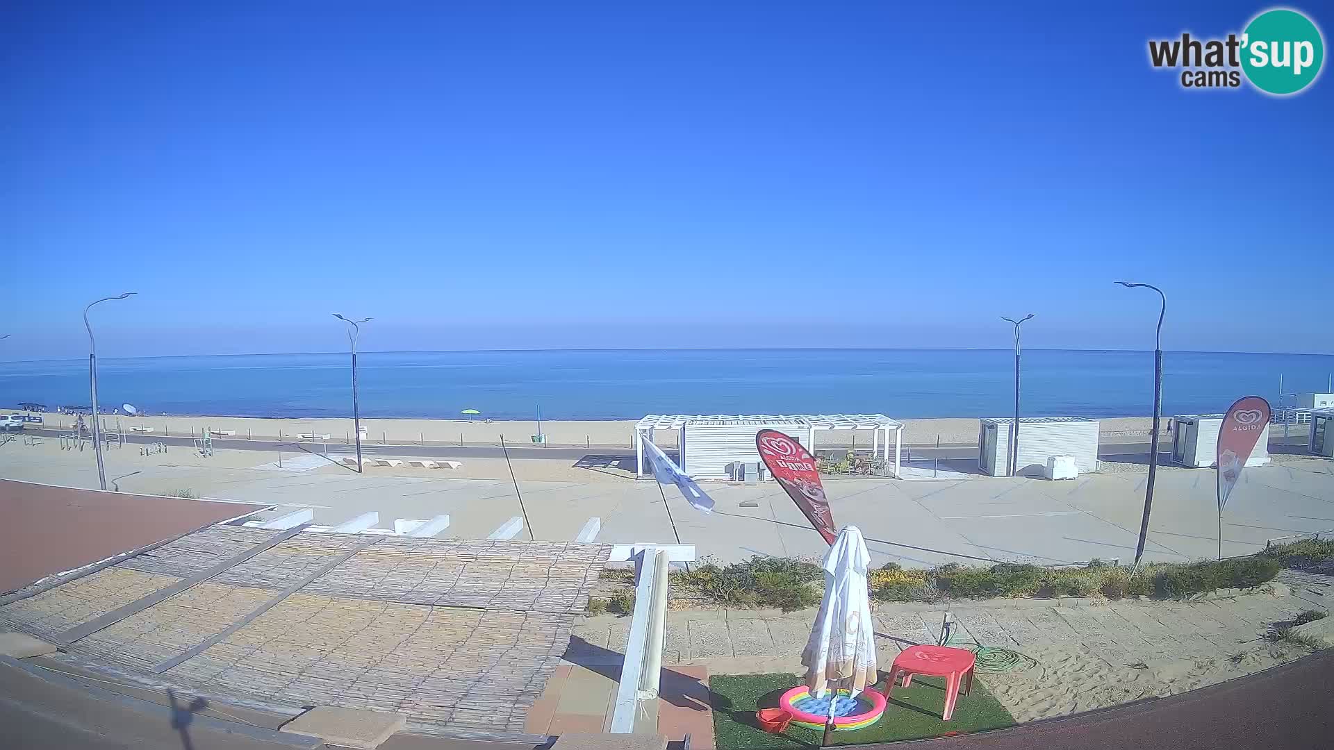 LIVE Webcam Strand Badesi Li Junchi – Sardinien Tourismus Italien
