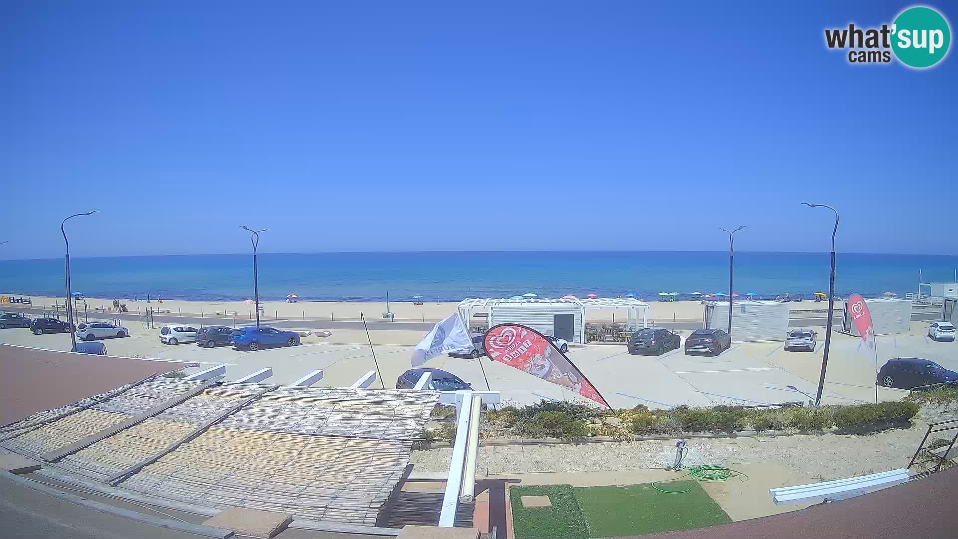 LIVE Webcam Badesi beach Li Junchi – Sardinia tourism Italy