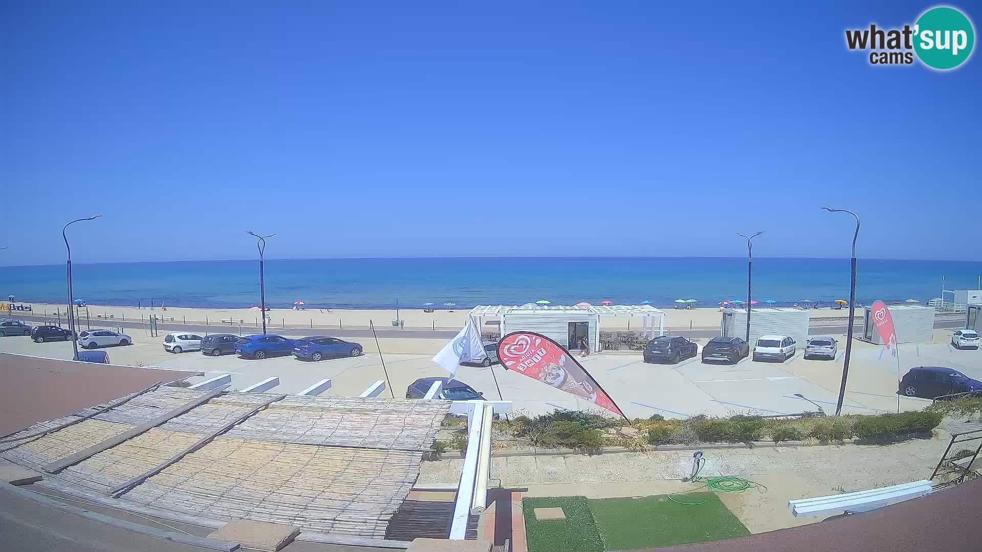 LIVE Webcam Badesi beach Li Junchi – Sardinia tourism Italy